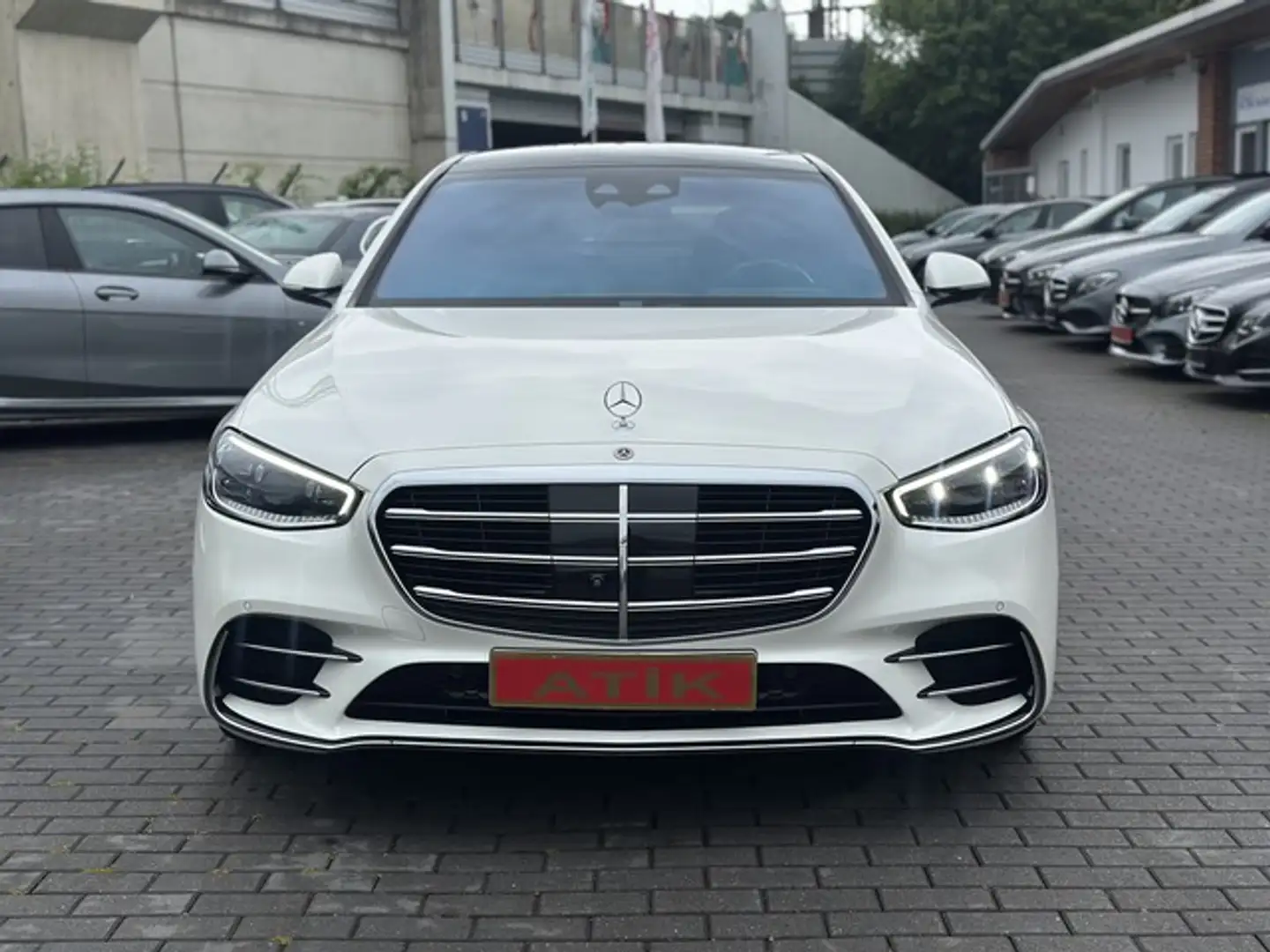 Mercedes-Benz S 400 d AMG LANG 4M PANO EXKLUSIV-PAKET Weiß - 2