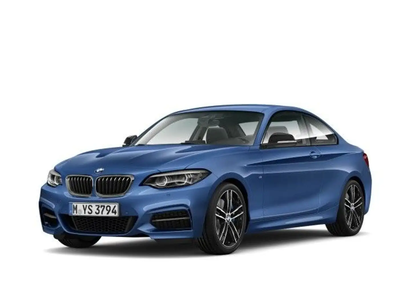 BMW 240 xDrive Steptronic Coupe Navi Prof, Harman- Bleu - 1