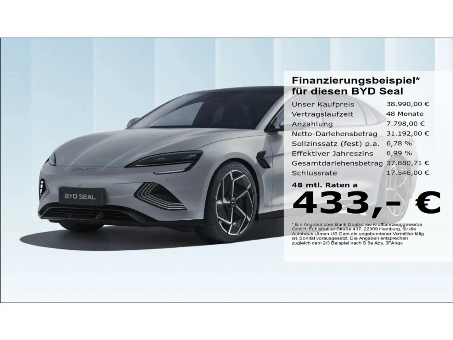 BYD Seal Design 230KW Pano 360°Cam Soundsystem Voll Grau - 1