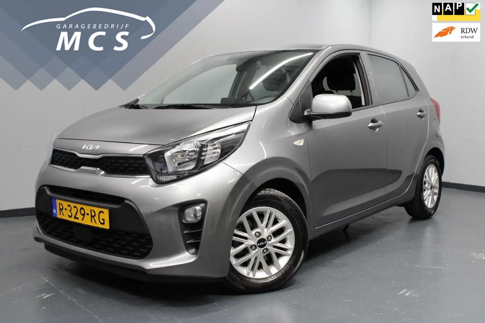 Kia Picanto 1.0 DPi DynamicLine / Automaat / Carplay / Camera Gris - 1