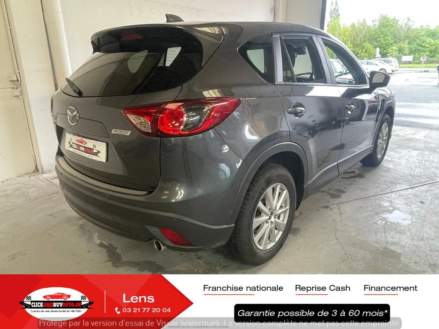 Mazda CX-5 2.2 TURBODIESEL 150CV EXCLUSIVE 4X4 // B.AUTO / BT Grigio - 2