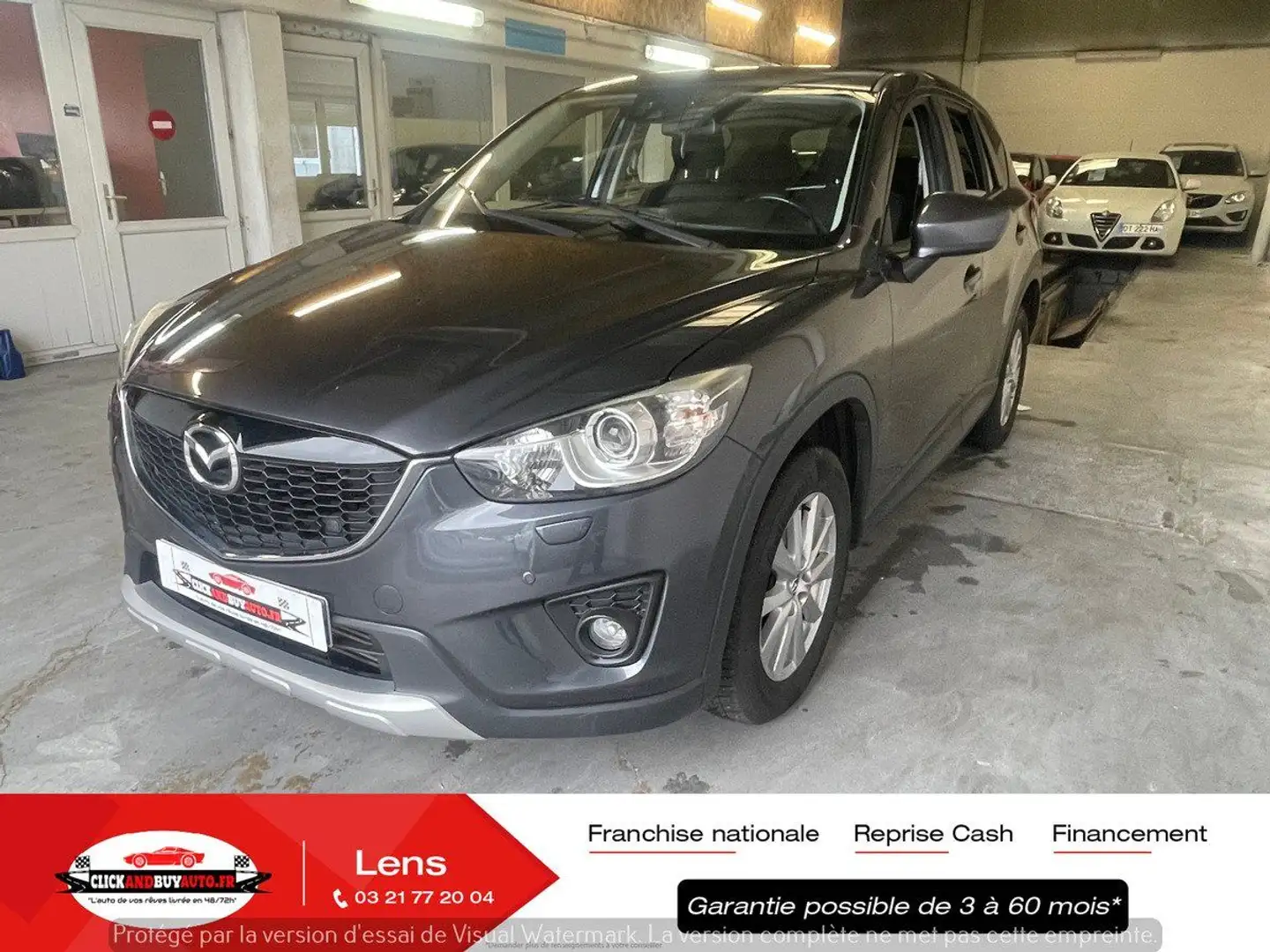Mazda CX-5 2.2 TURBODIESEL 150CV EXCLUSIVE 4X4 // B.AUTO / BT Grigio - 1