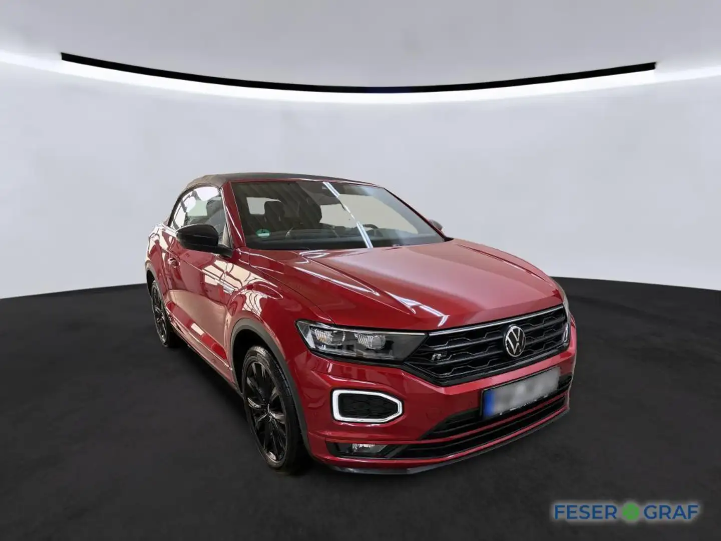 Volkswagen T-Roc Cabriolet R-Line 1.5 TSI DSG Leder LED Navi ACC Rot - 2