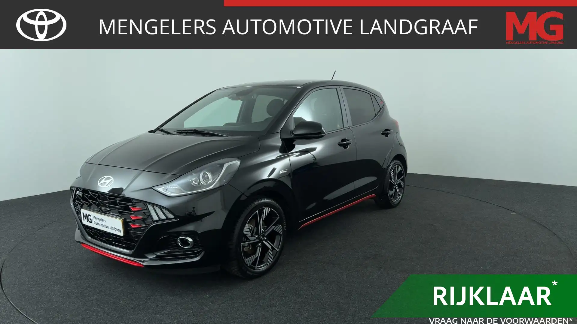 Hyundai i10 1.0 T-GDI N Line 5-zits Zwart - 1