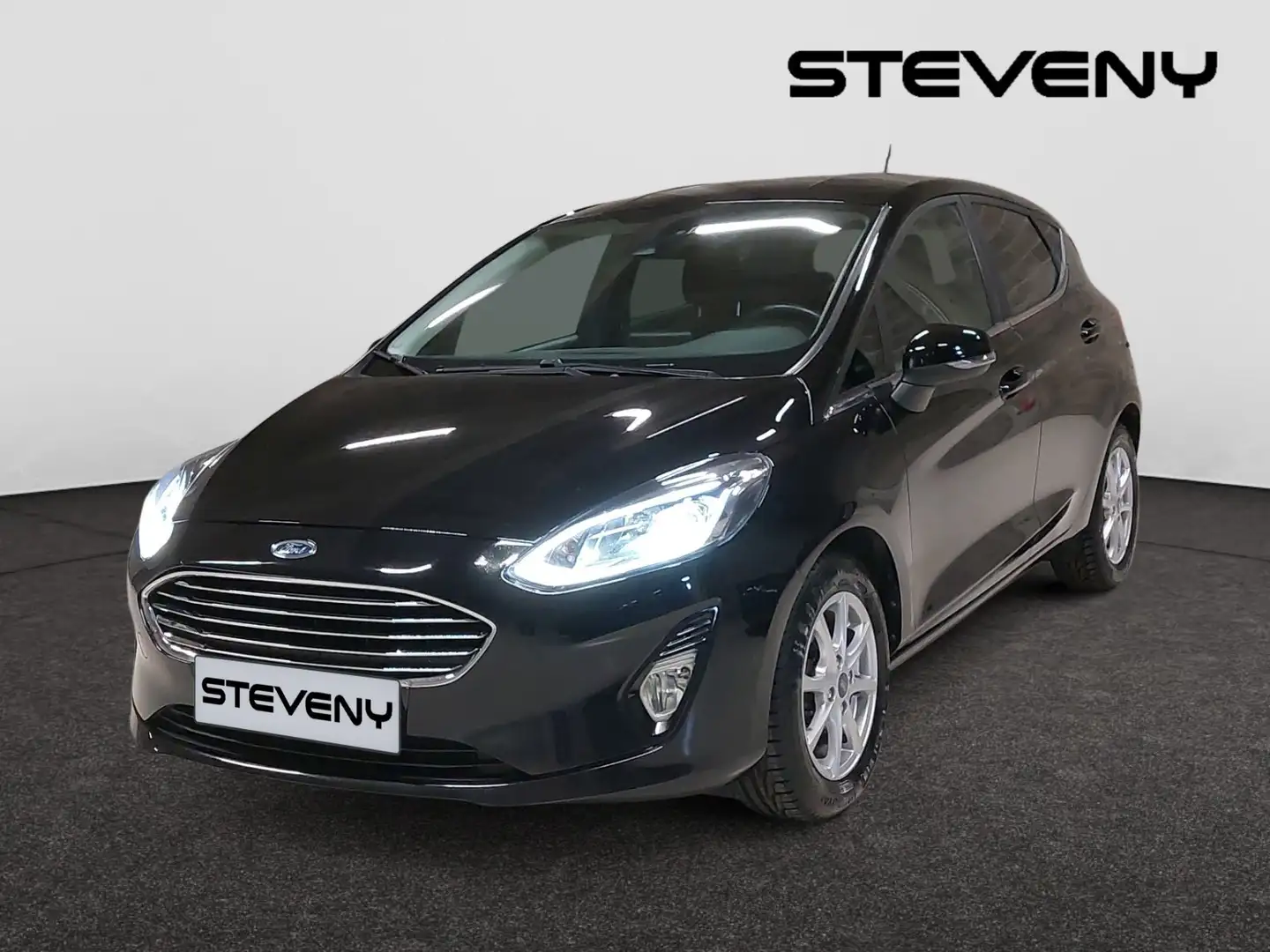Ford Fiesta TITANIUM 1.0 EcoBoost 100CV *CLIM*PARK PILOT* Negro - 1