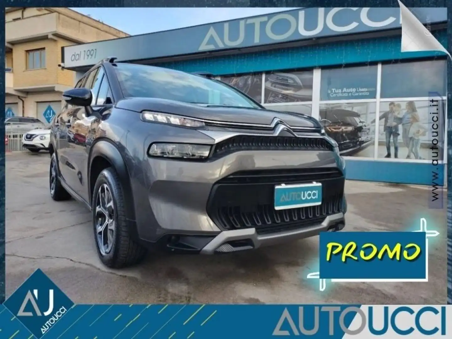 Citroen C3 Aircross PureTech 110 S&S Plus Gris - 1