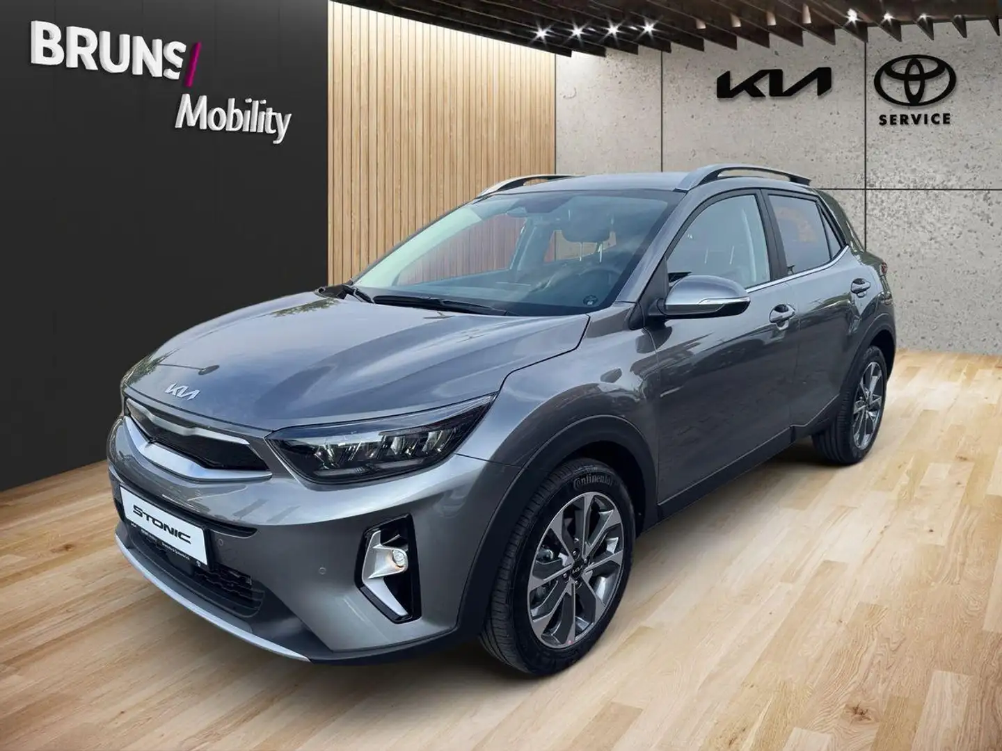 Kia Stonic 1.0T 48V DCT Spirit TECHNIK Gris - 2