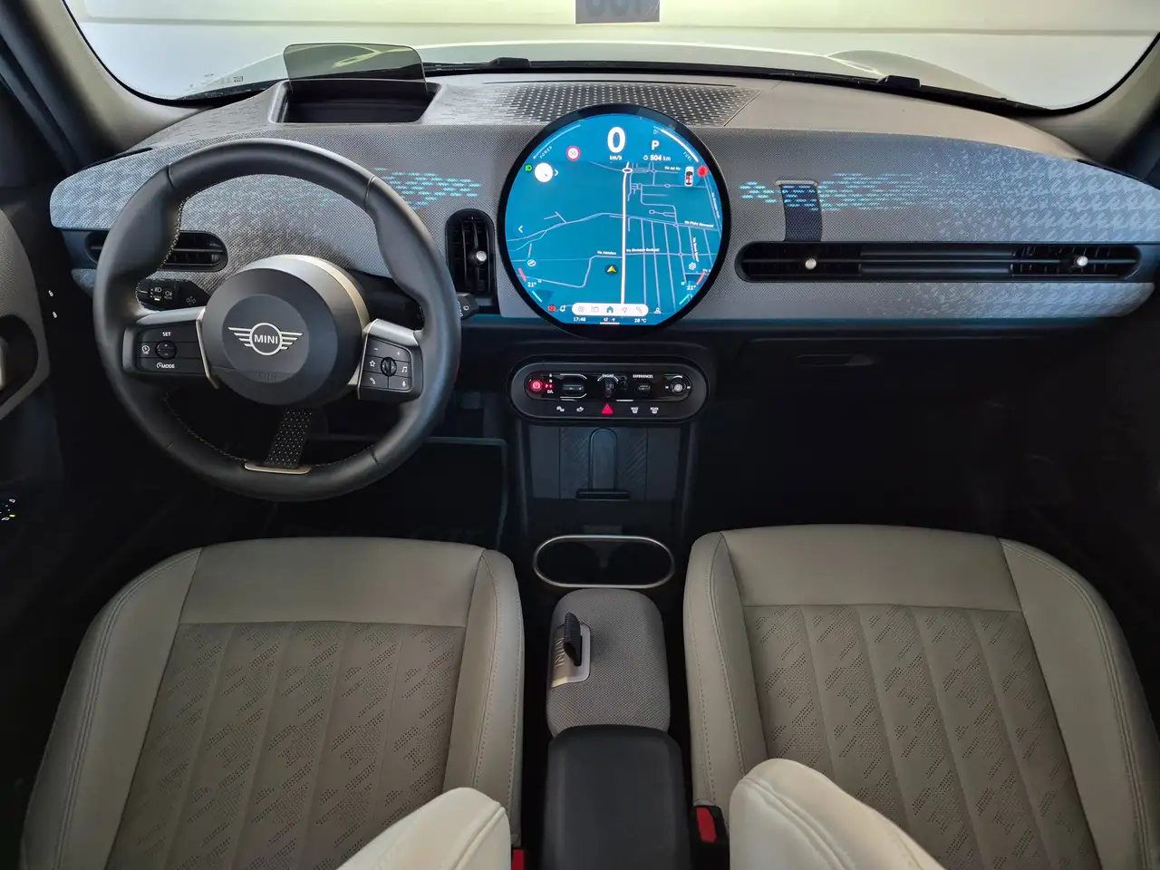 MINI Cooper STEPTRONIC TETTO PANORAMICO APRIBILE SEDILI IN PELLE RISCALDABILI FULL-LED OLED 24CM APPLE CAR PLAY/ANDROID, миниатюра 2