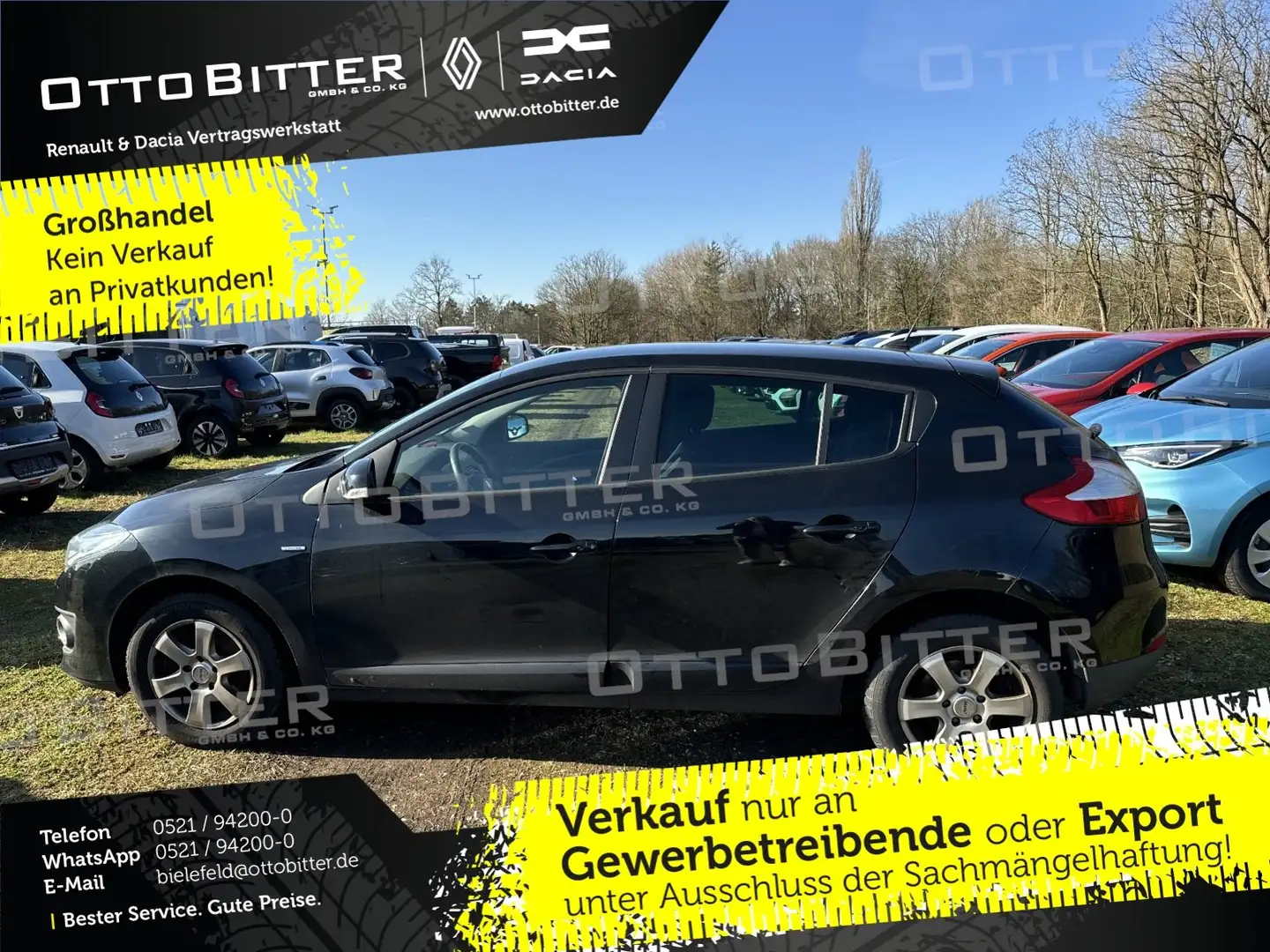 Renault Megane Limited TCe115  +KUPPLUNG DEFEKT/MOTOR OK+ Black - 1