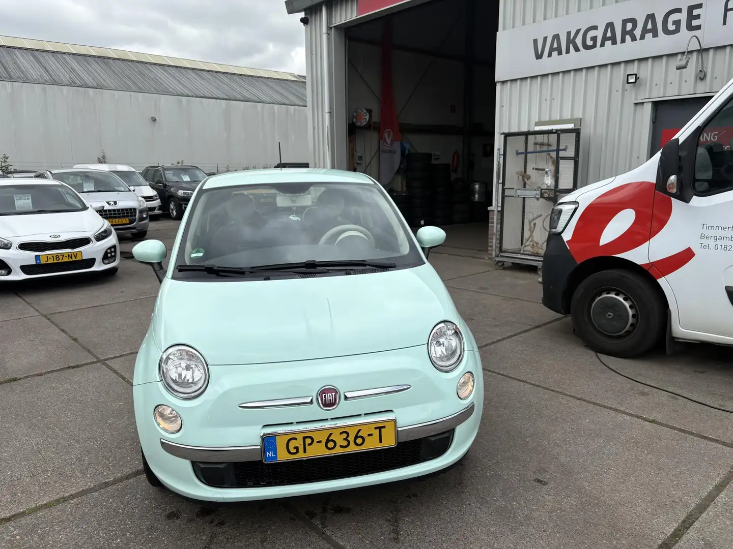 Fiat 500 1.2 Popstar Groen - 2