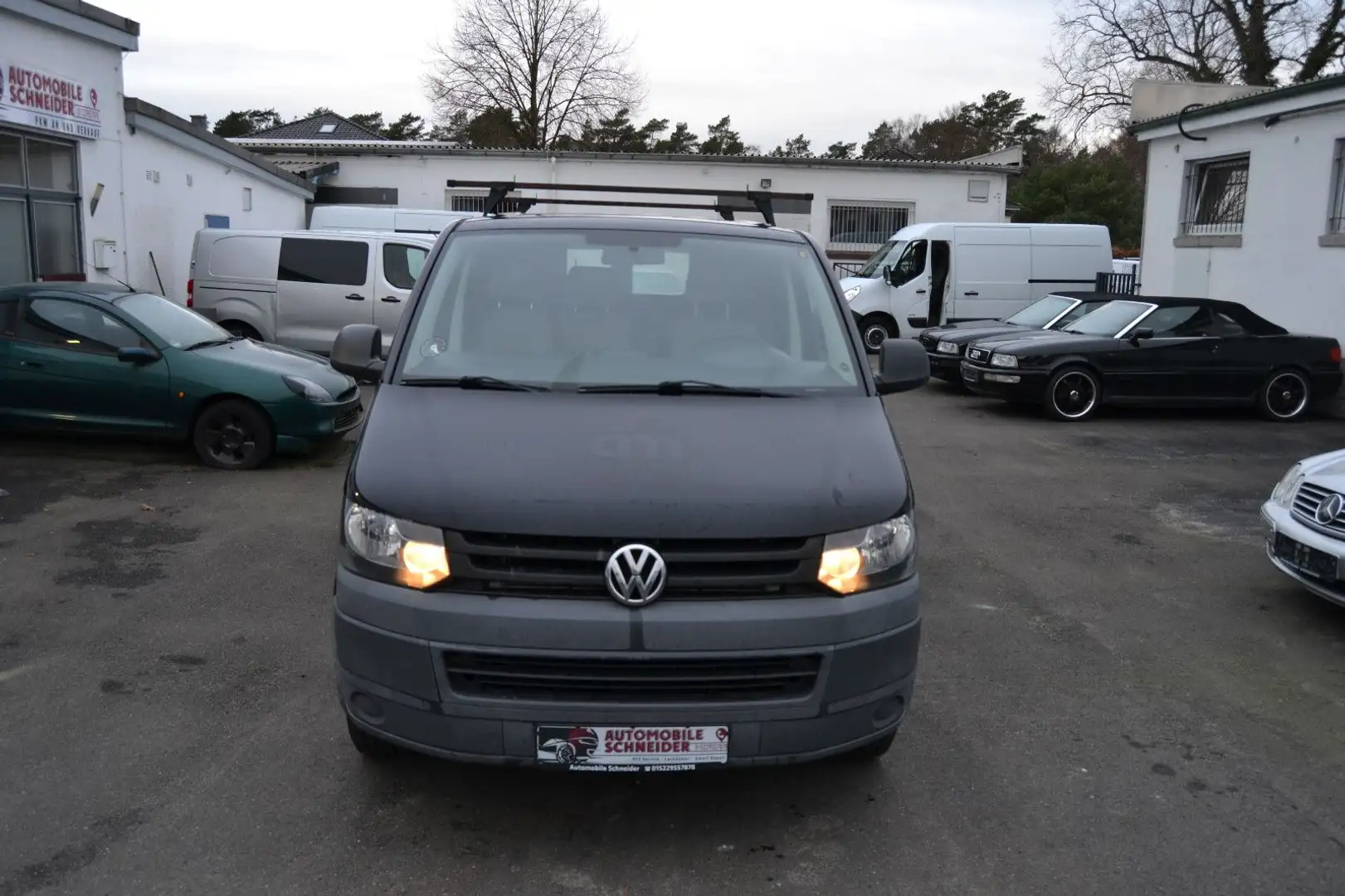 Volkswagen T5 Transporter Kasten Чорний - 1