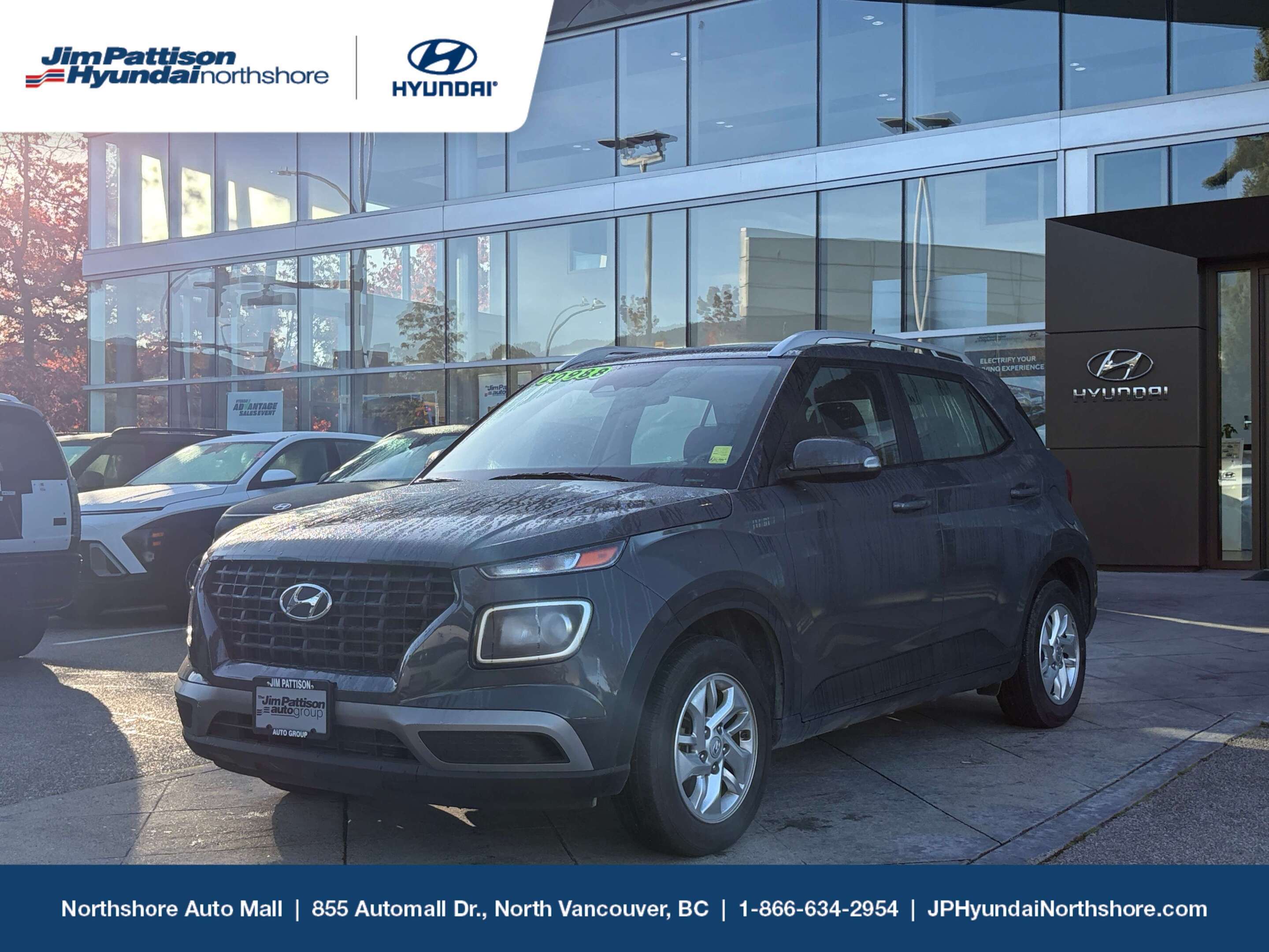 Gray 2025 Hyundai Venue SUV / Crossover Front-Wheel Drive Automatic