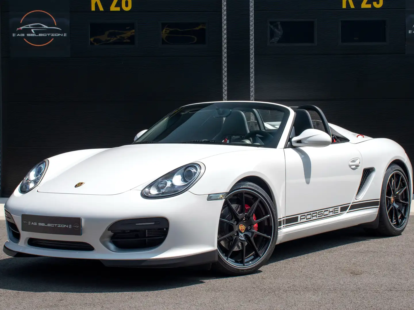 Porsche Boxster Boxster Spyder 3.4i S 320 ch Biały - 1