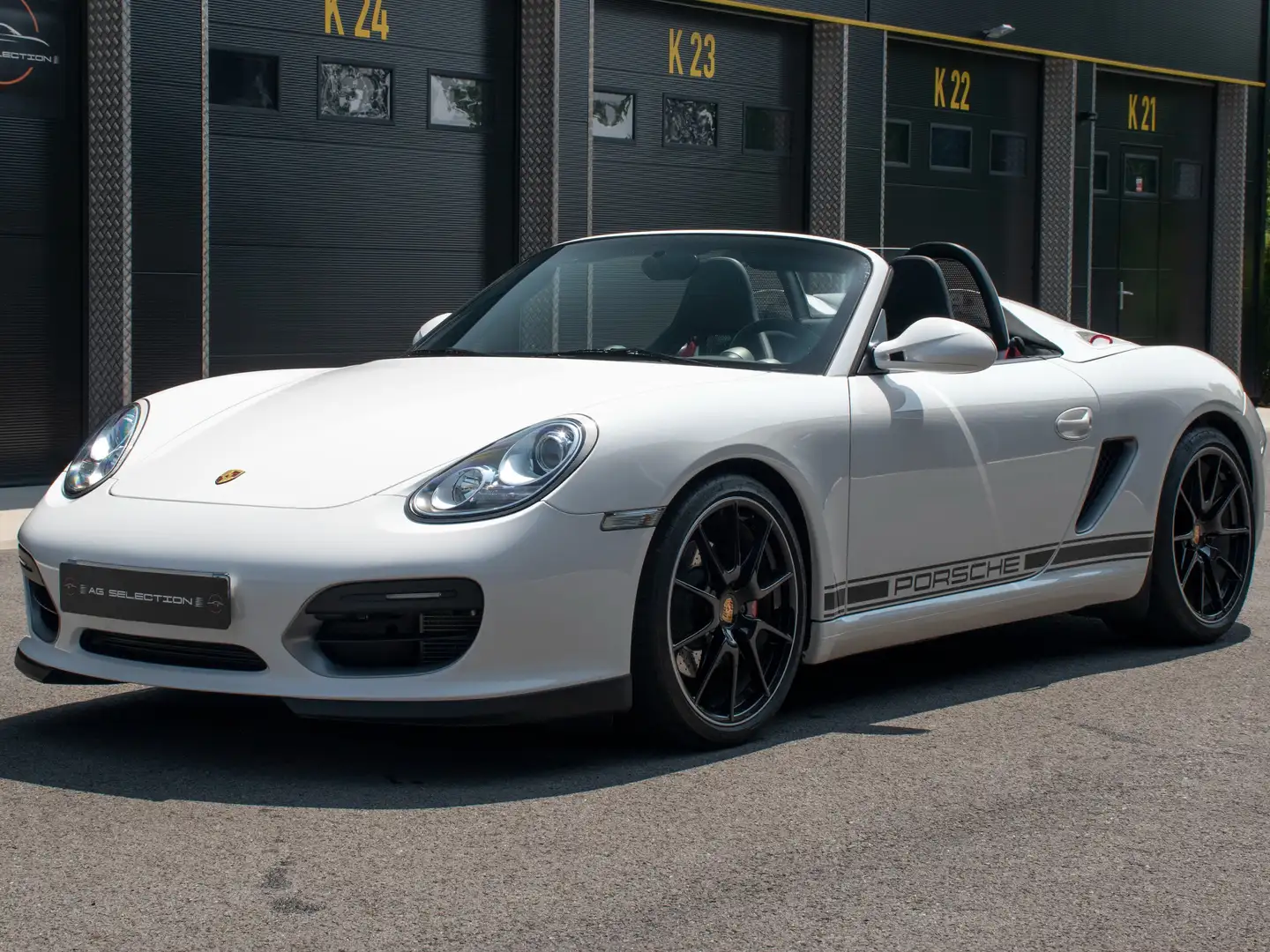 Porsche Boxster Boxster Spyder 3.4i S 320 ch Biały - 2