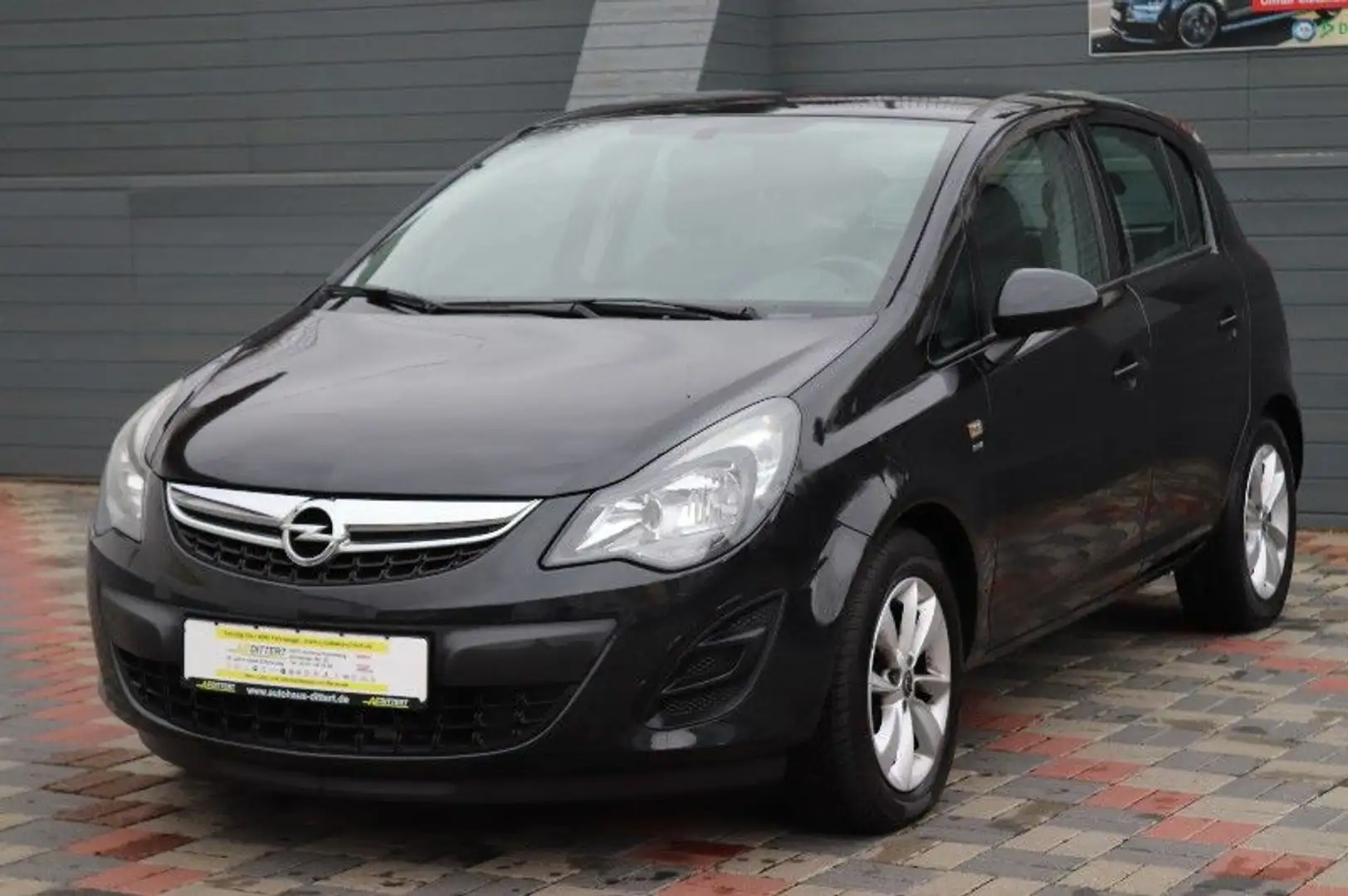 Opel Corsa D Active+Klima+Temo+BC+ Negro - 1