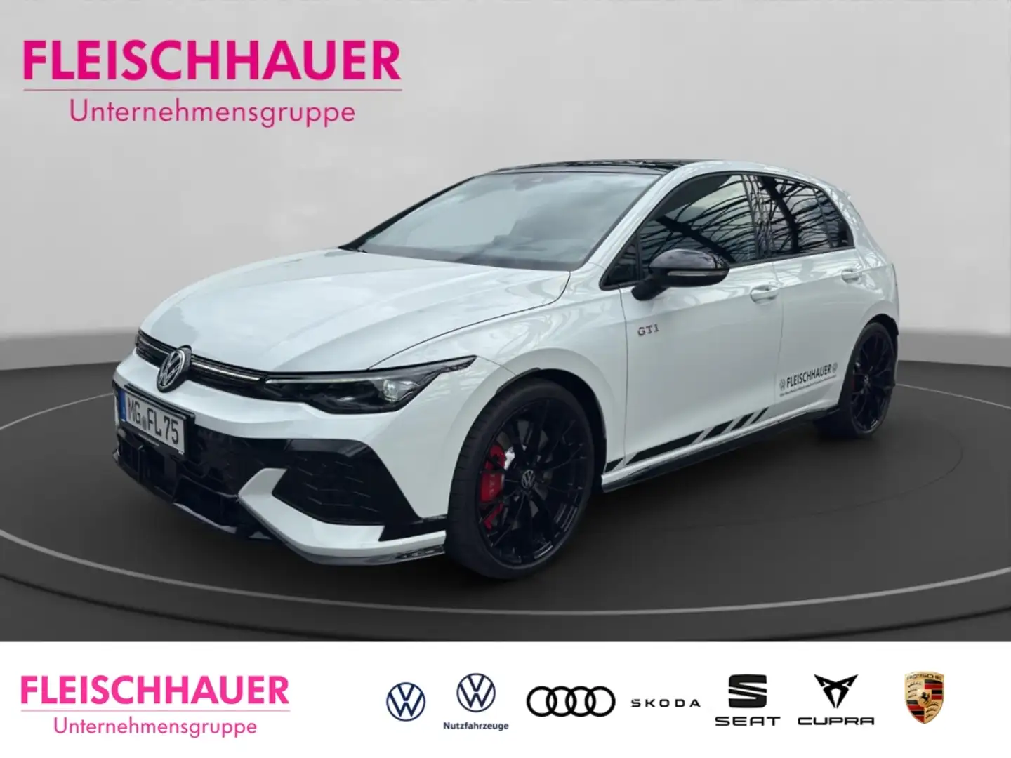 Volkswagen Golf GTI VIII Clubsport 2.0 TSI HUD Pano Navi Matrix H&K White - 1