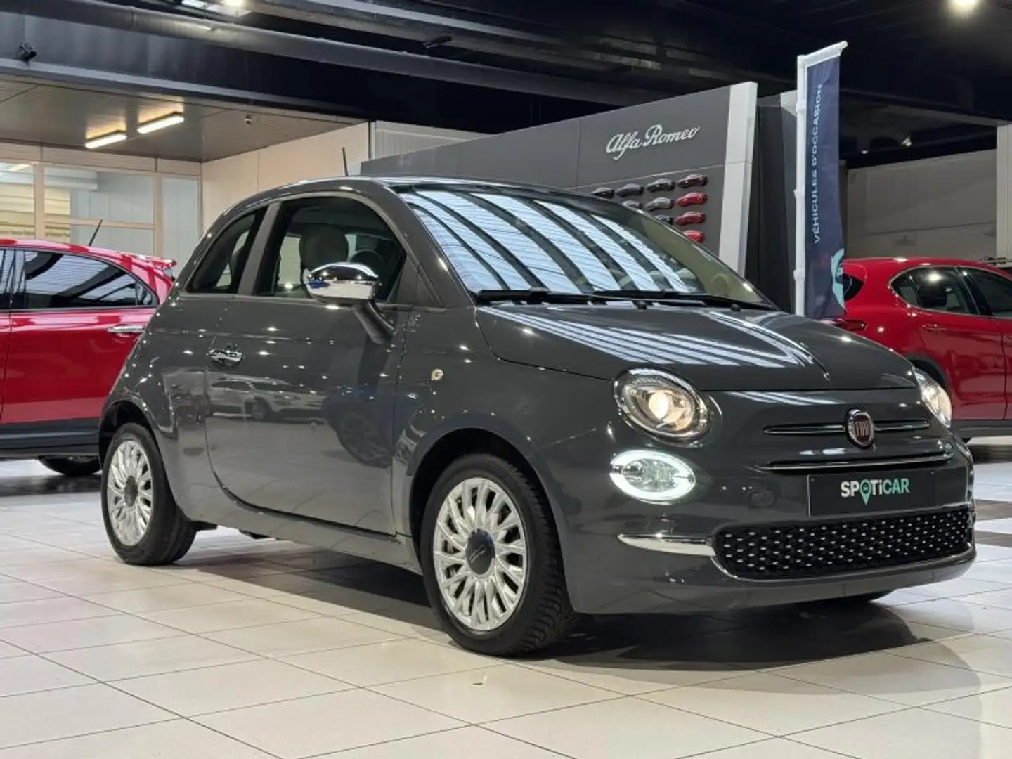 Fiat 500 LOUNGE Gris - 2
