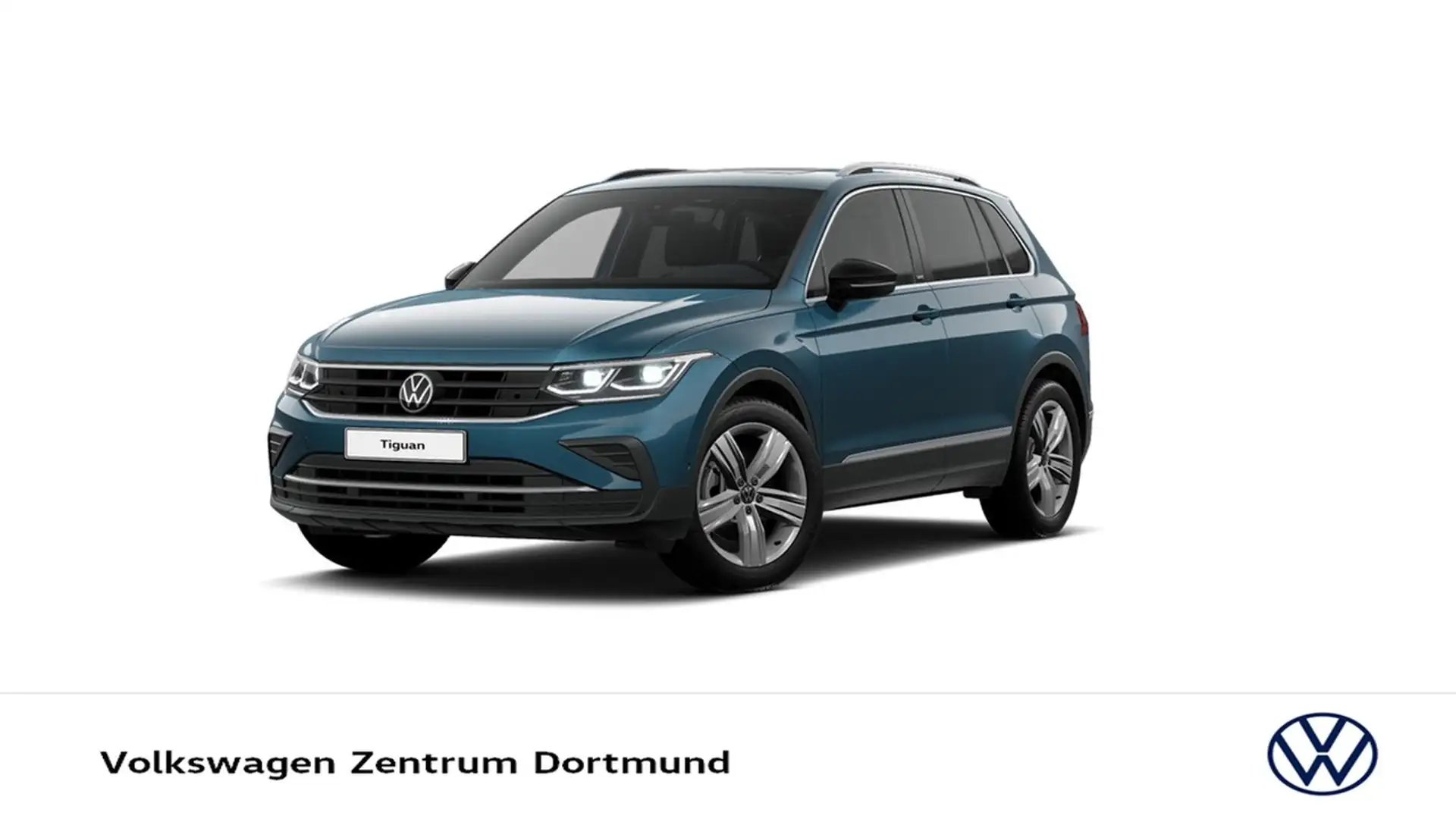 Volkswagen Tiguan 2.0 MOVE 4X4 STANDHZ PANO AHK CAM ACC 19Z Blau - 2