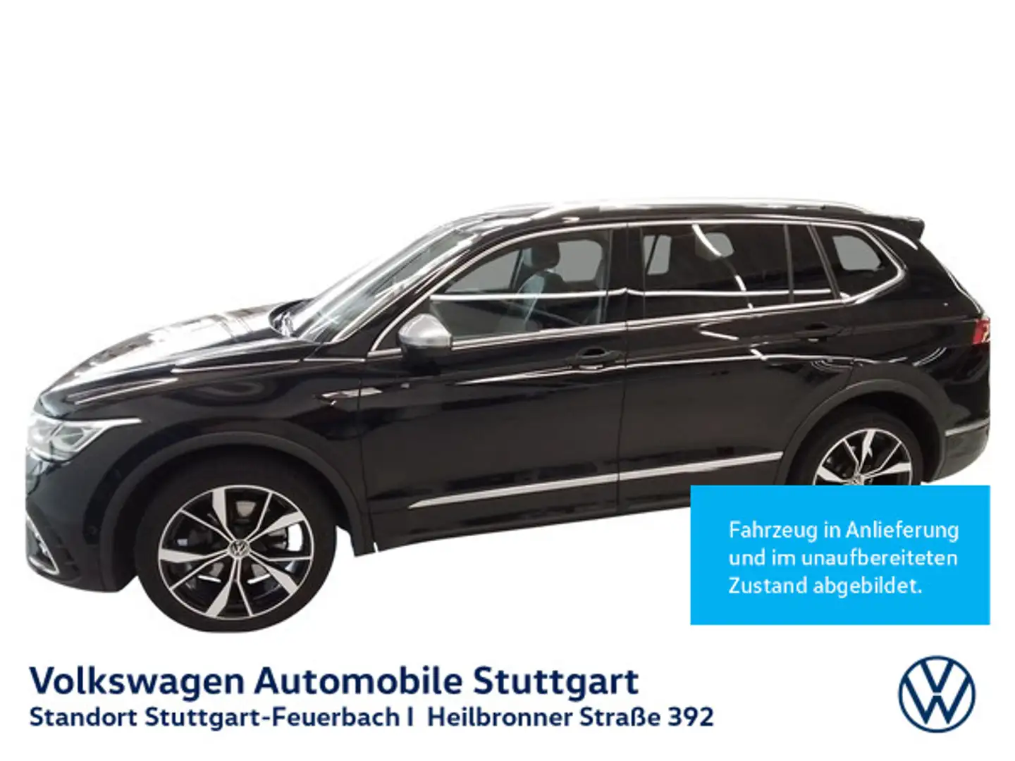 Volkswagen Tiguan Allspace R-Line 2.0 TSI DSG 7-Sitze Navi Schwarz - 2