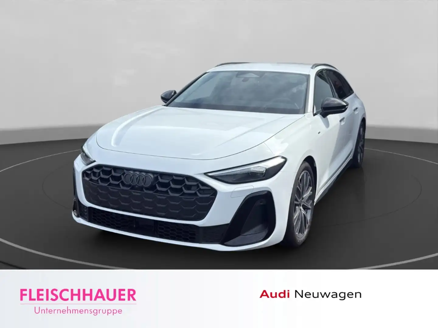 Audi A5 Avant E-Hybrid Quattro S-Line AD StandHZG AHK-klap Wit - 1