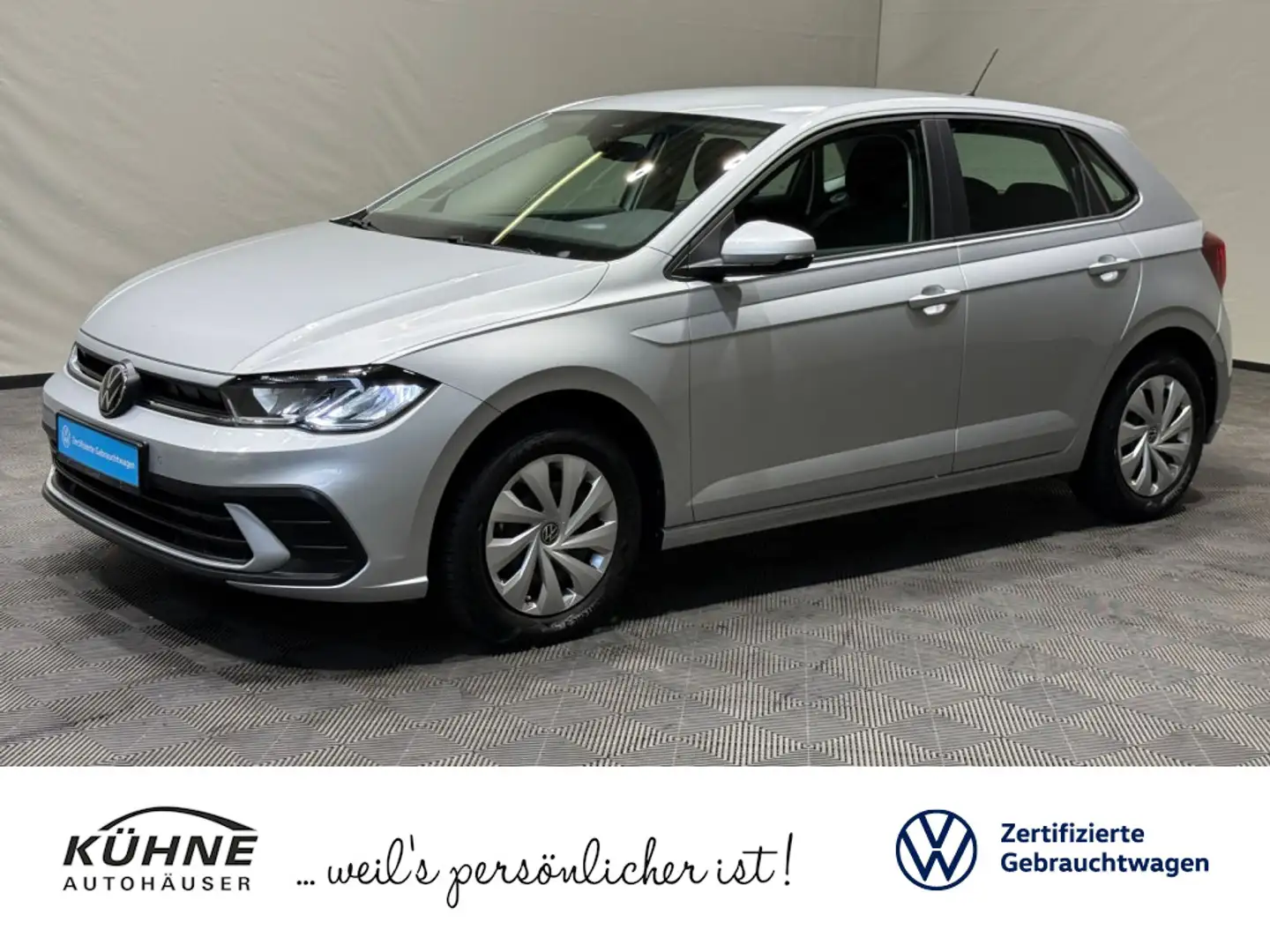 Volkswagen Polo 1.0 MPI | LED DAB BLUETOOTH KLIMA SITZHEIZ Silber - 1