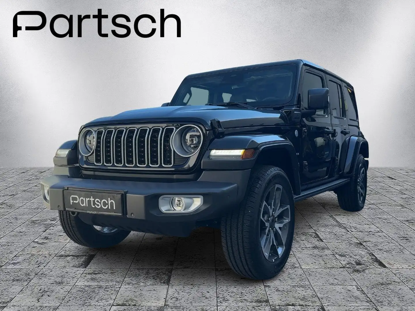 Jeep Wrangler Sahara 2.0 PHEV 380 PS AT 4xe Matrix LED Noir - 1