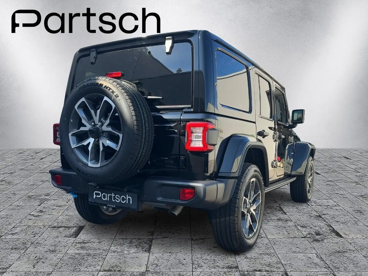 Jeep Wrangler Sahara 2.0 PHEV 380 PS AT 4xe Matrix LED Schwarz - 2