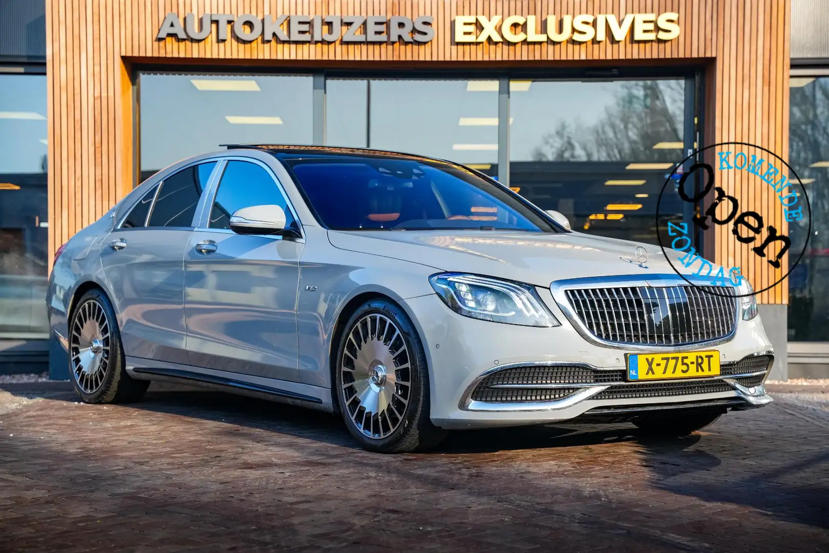 Mercedes-Benz S 500 4Matic Lang Edition 1 Maybach pakket stoelmassage Nero - 1