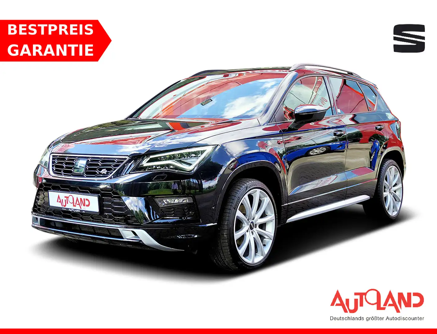 SEAT Ateca 1.5 FR LED Navi ACC Kamera Sportsitze DAB Schwarz - 1