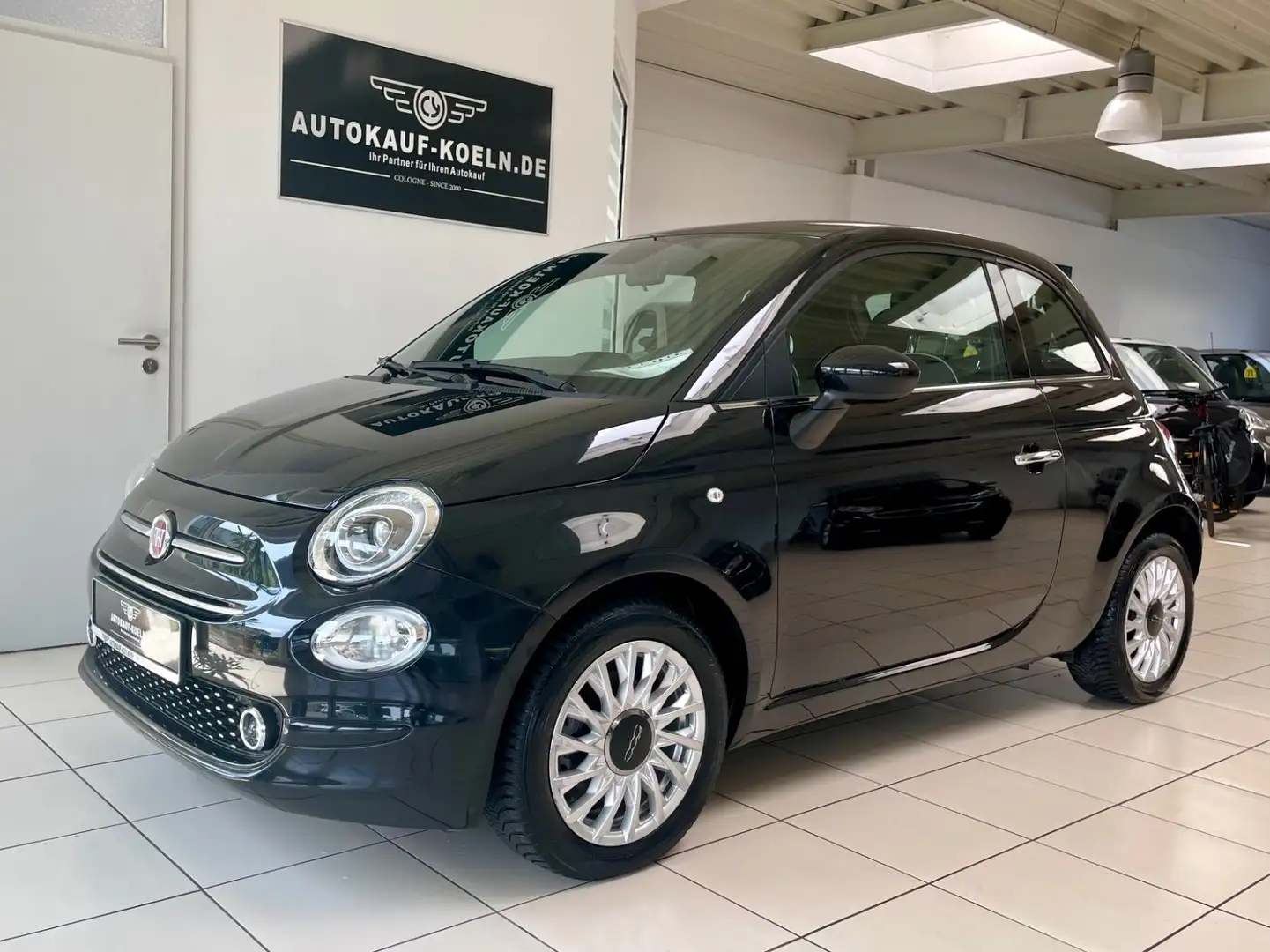 Fiat 500 1,2 Lounge/Klima/Android/Carplay Schwarz - 2