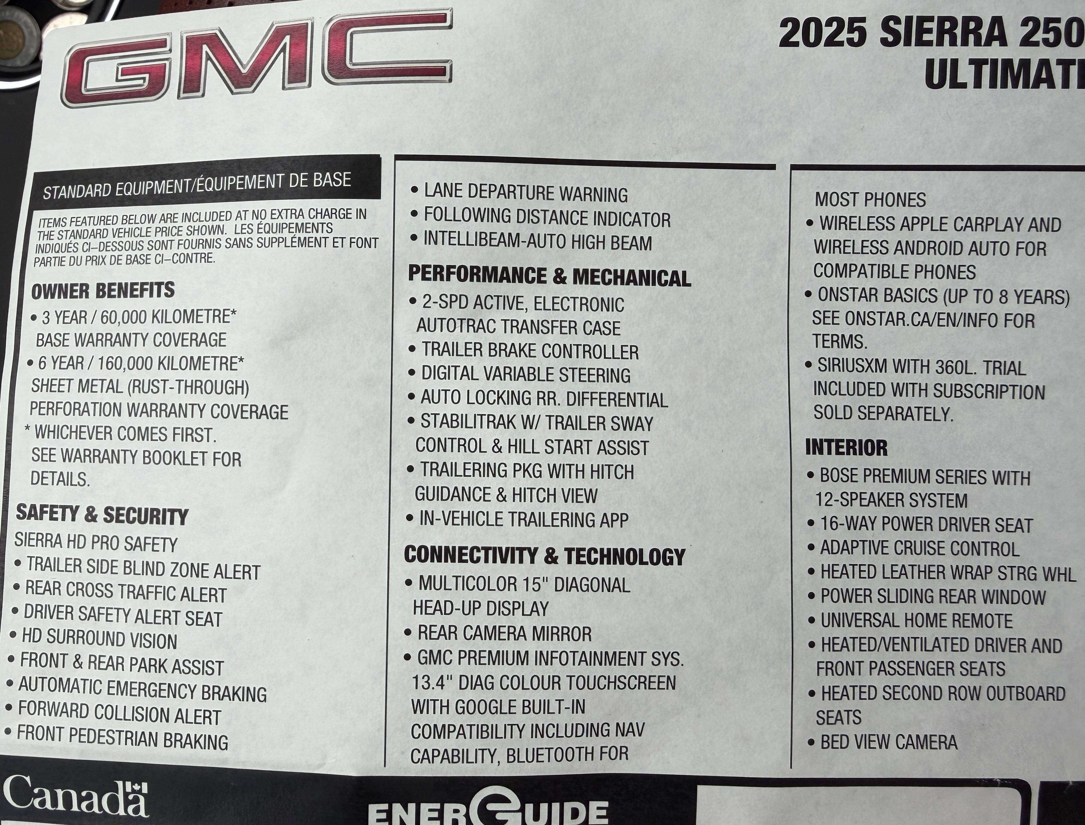 2025 GMC Sierra 2500HD
