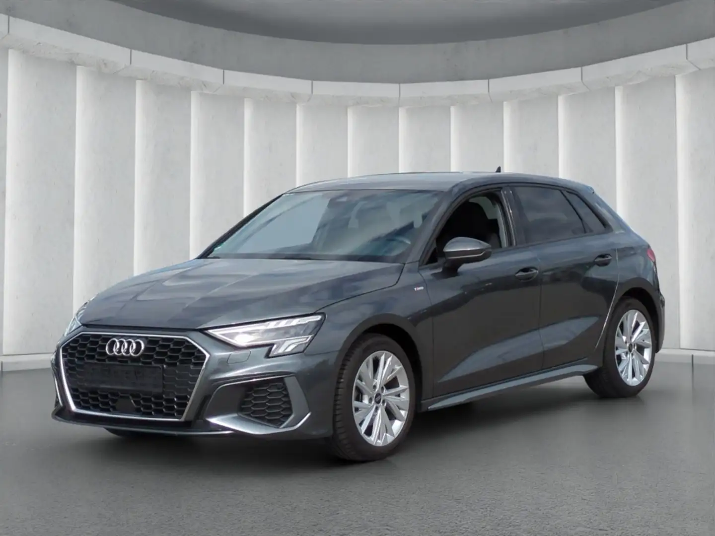 Audi A3 Sportback S-LINE 35eTFSI*S-tron ACC LED Navi Grau - 2