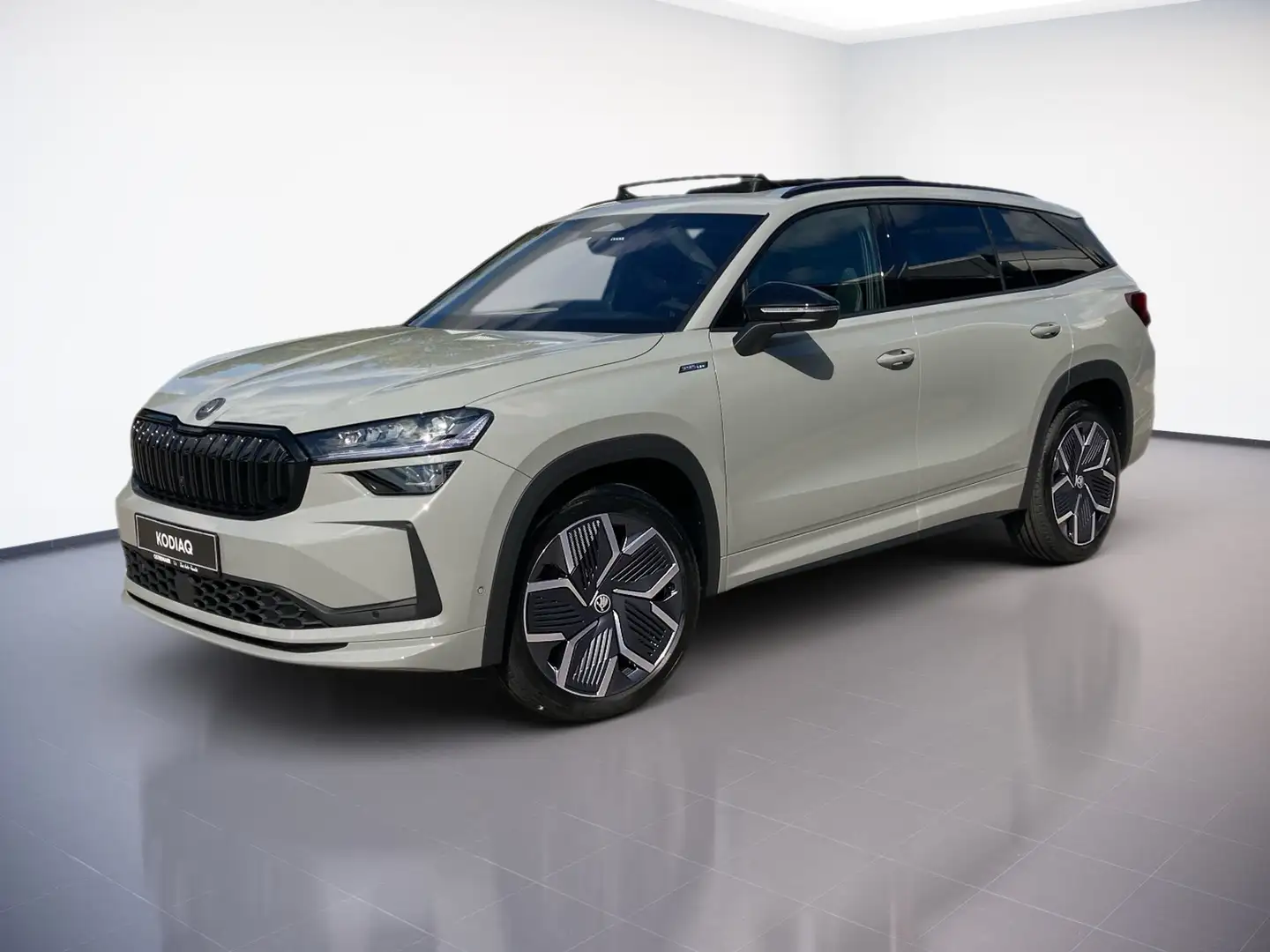Skoda Kodiaq 4x4 Sportline 2.0TDI MATRIX.DSG.PANO.AHK.HUD.NAV.K Grijs - 2