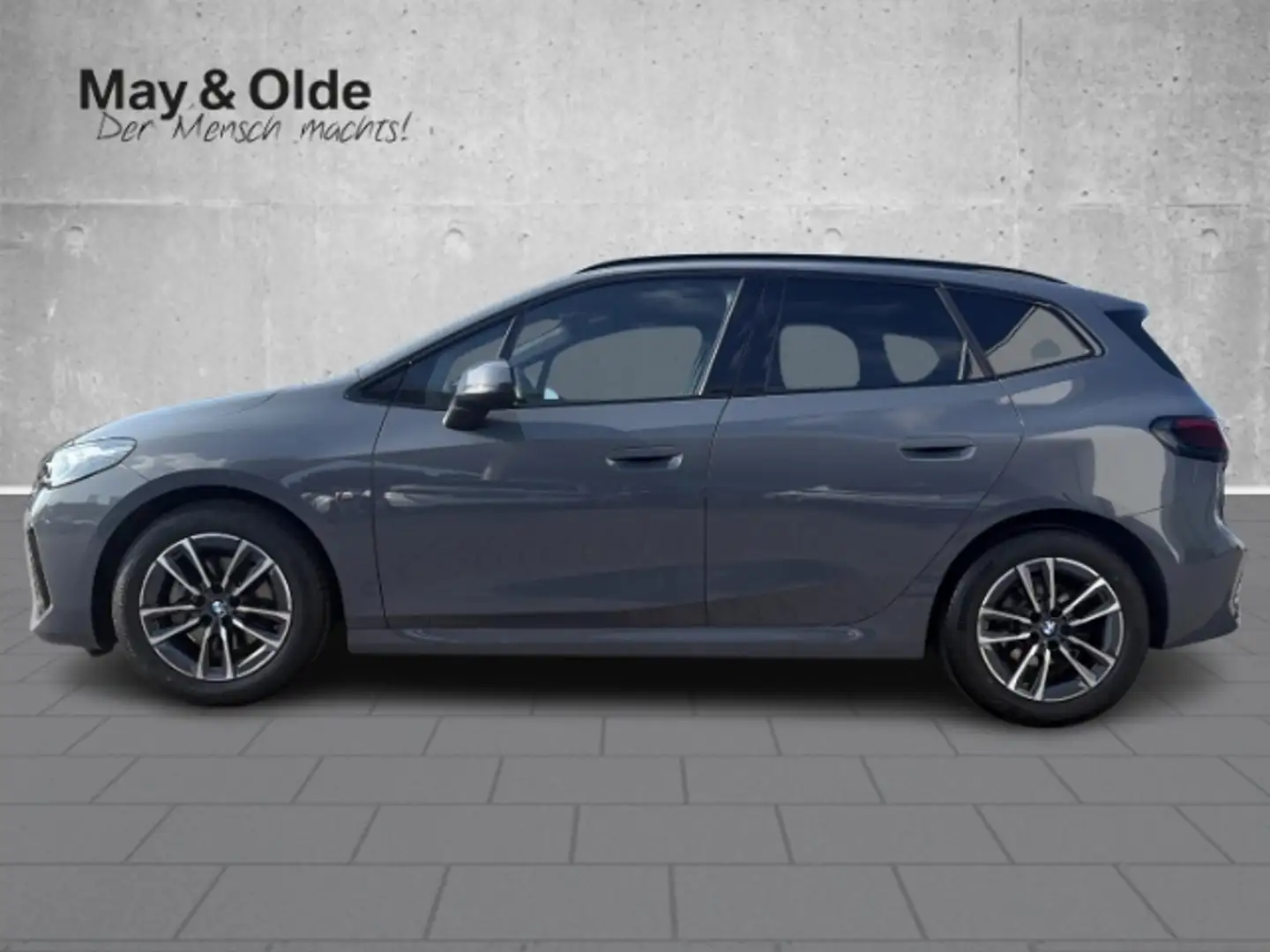 BMW 218 Active Tourer i Aut. M Sport LED Navi AHK Grau - 2