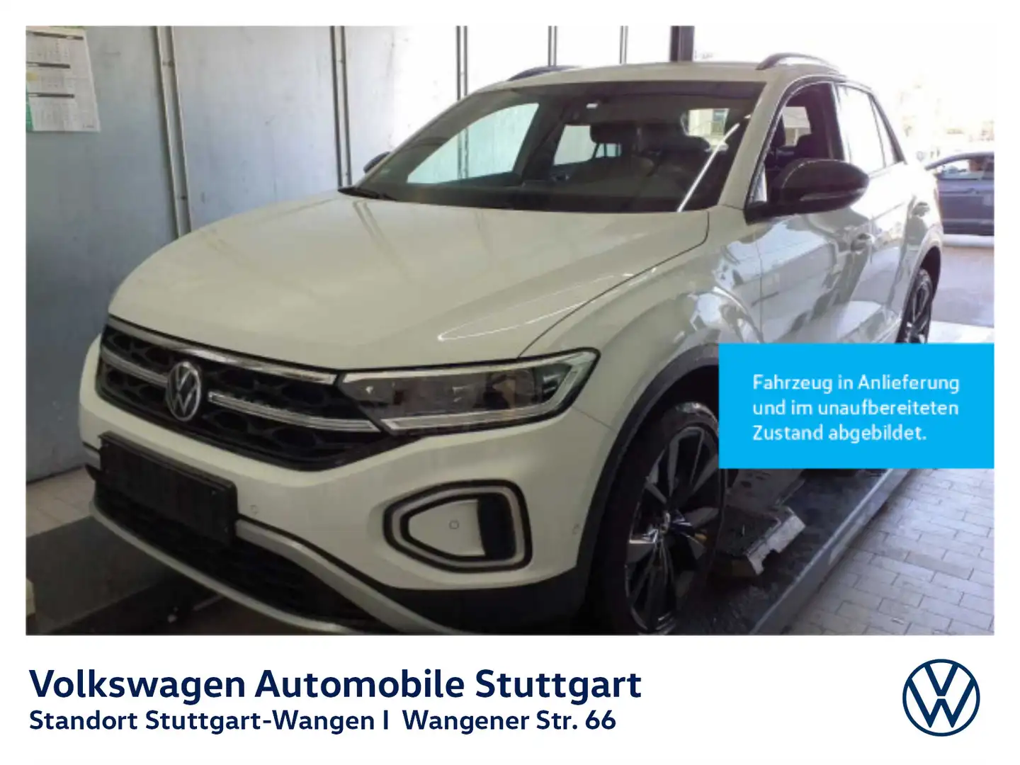 Volkswagen T-Roc Style 1.5 TSI DSG Navi Kamera ACC LED SHZ Weiß - 1