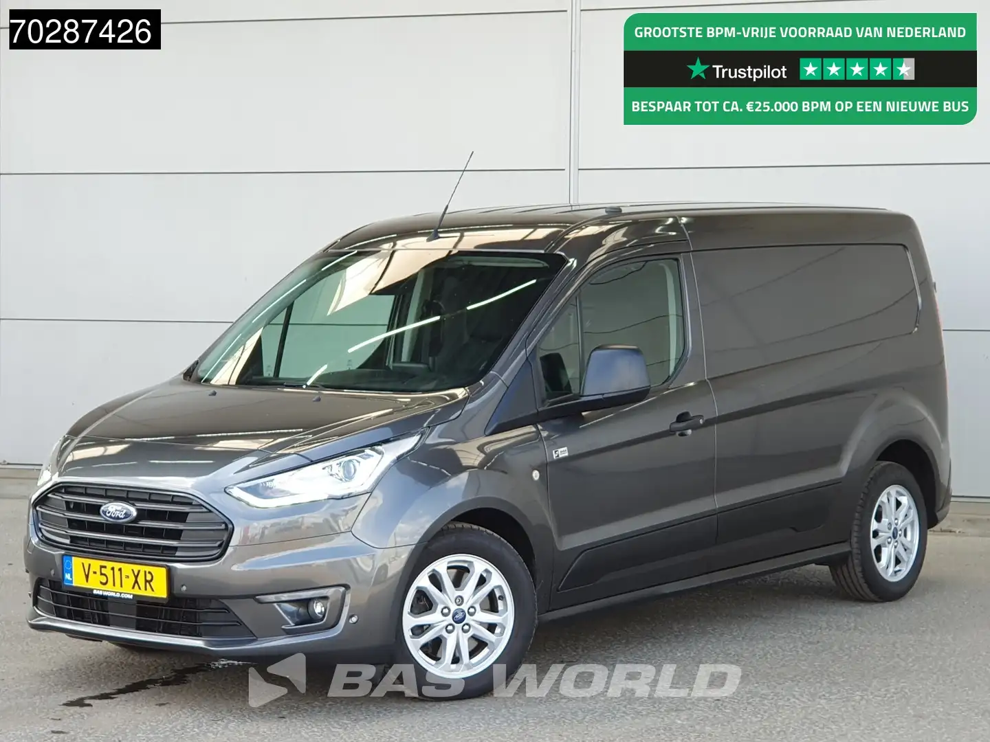 Ford Transit Connect 100PK Automaat L2H1 ACC Xenon Navi Trekhaak Airco - 1