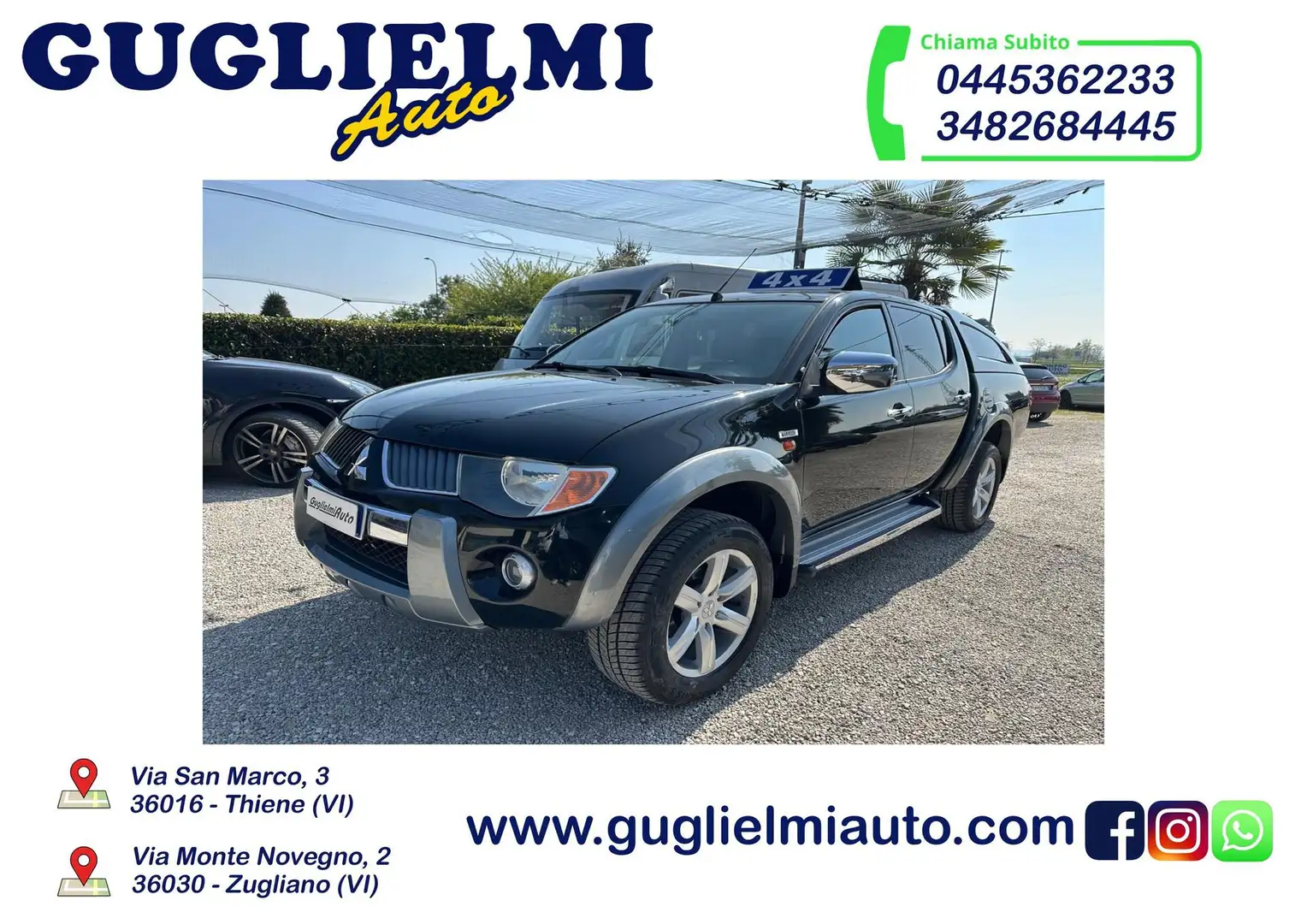 Mitsubishi L200 L200 2.5 DI-D/167CV Double Cab Warrior Nero - 1