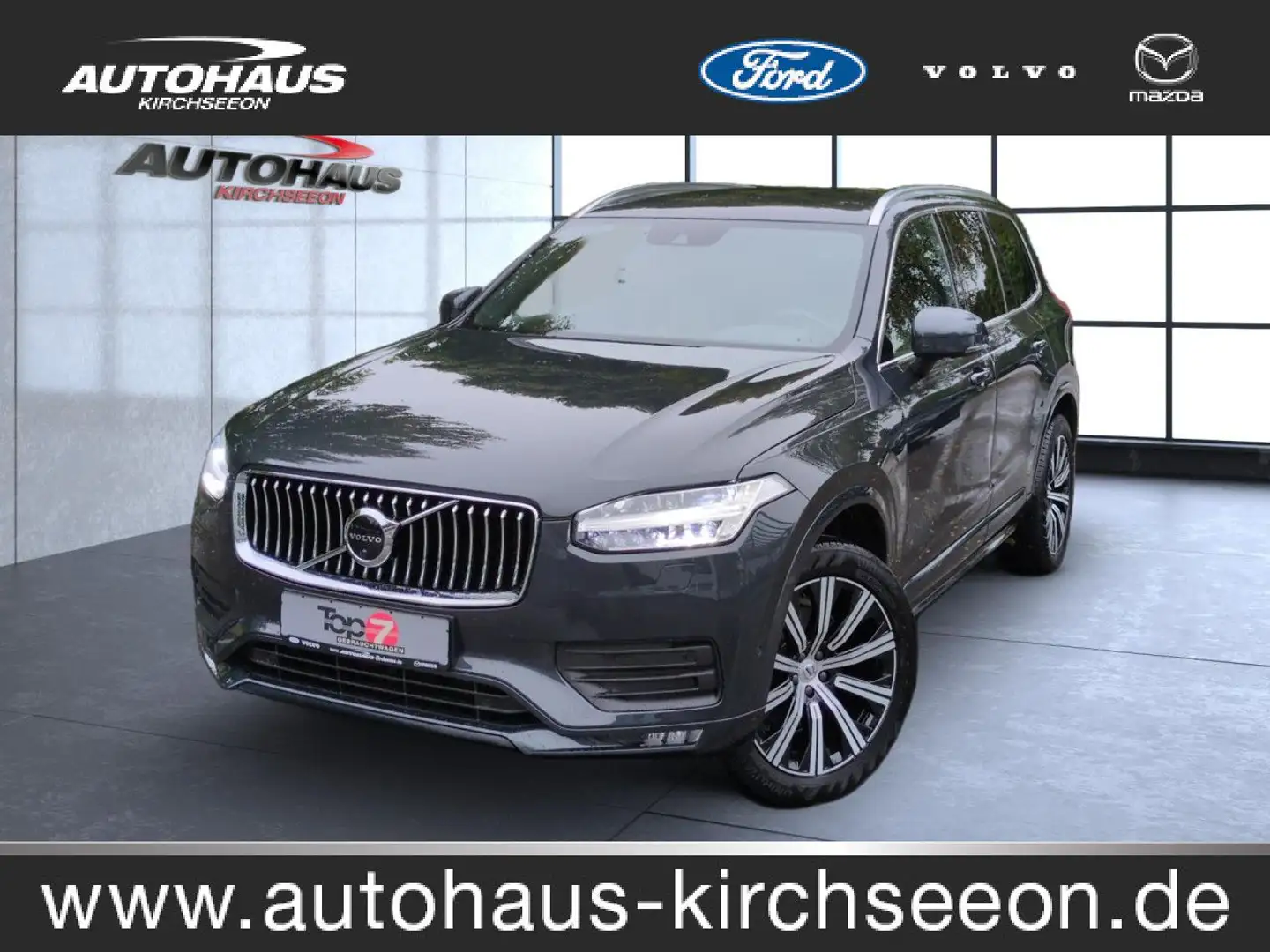 Volvo XC90 B5 (Diesel) Momentum Pro AWD Automatik Navi Gris - 1
