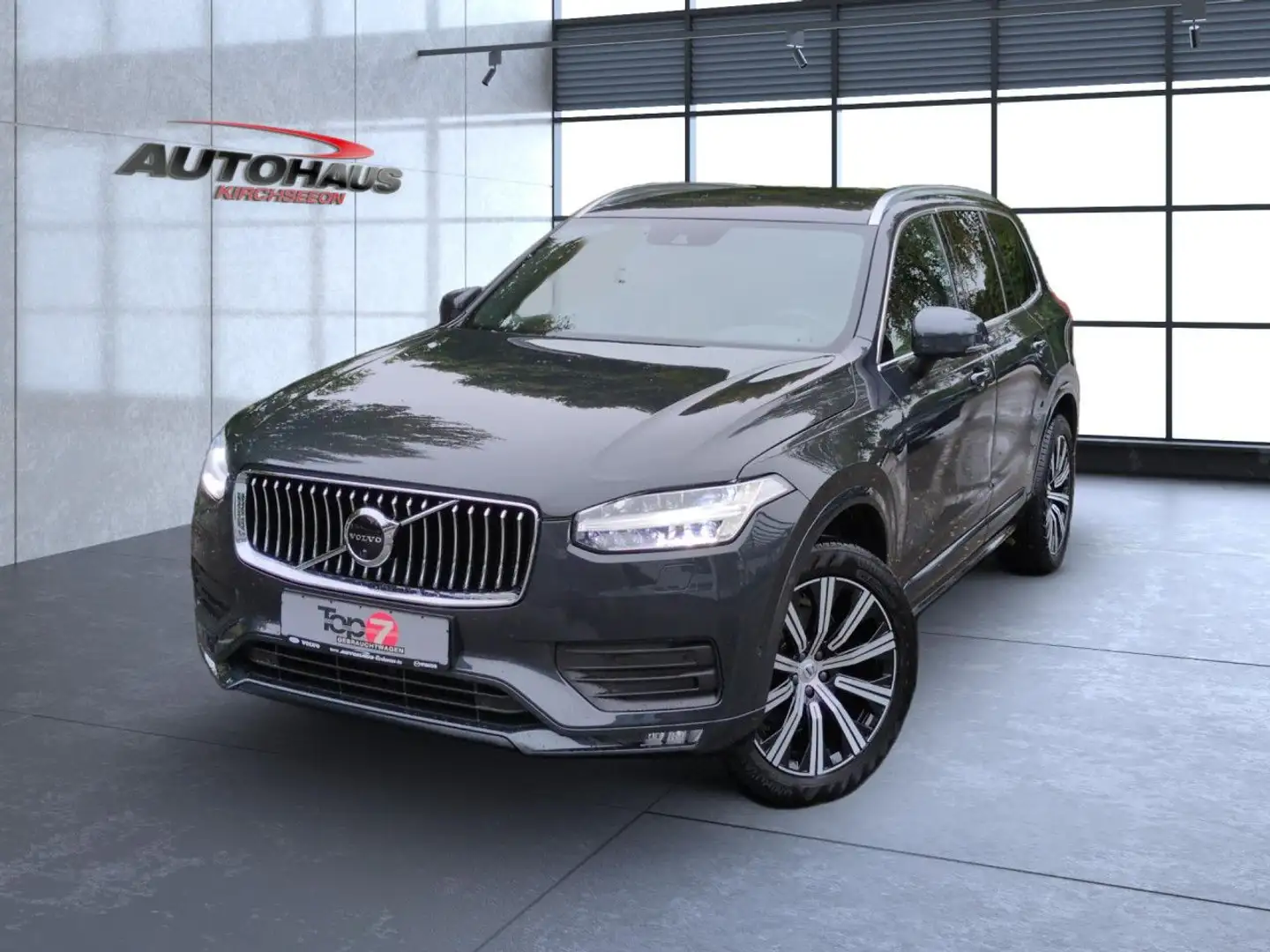 Volvo XC90 B5 (Diesel) Momentum Pro AWD Automatik Navi Gris - 2