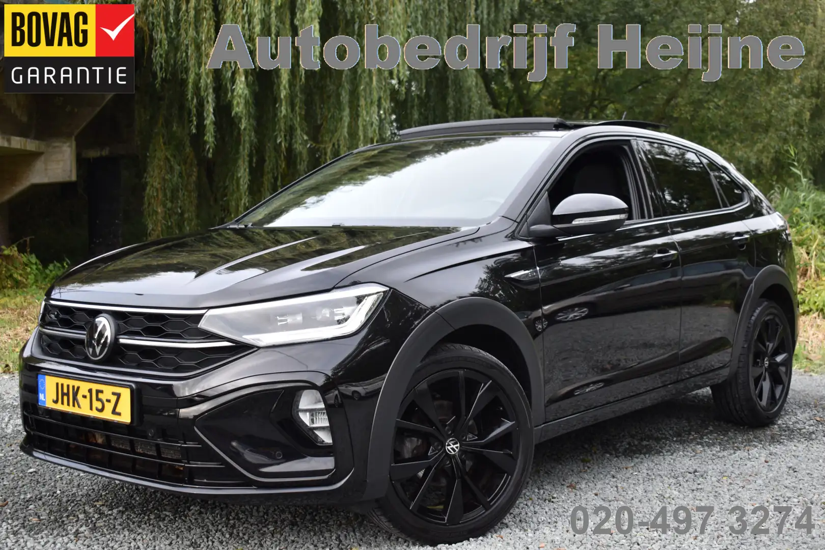 Volkswagen Taigo TSI 110PK R-LINE SPORT IQ-LIGHT/CARPLAY/PANORAMADA Zwart - 1