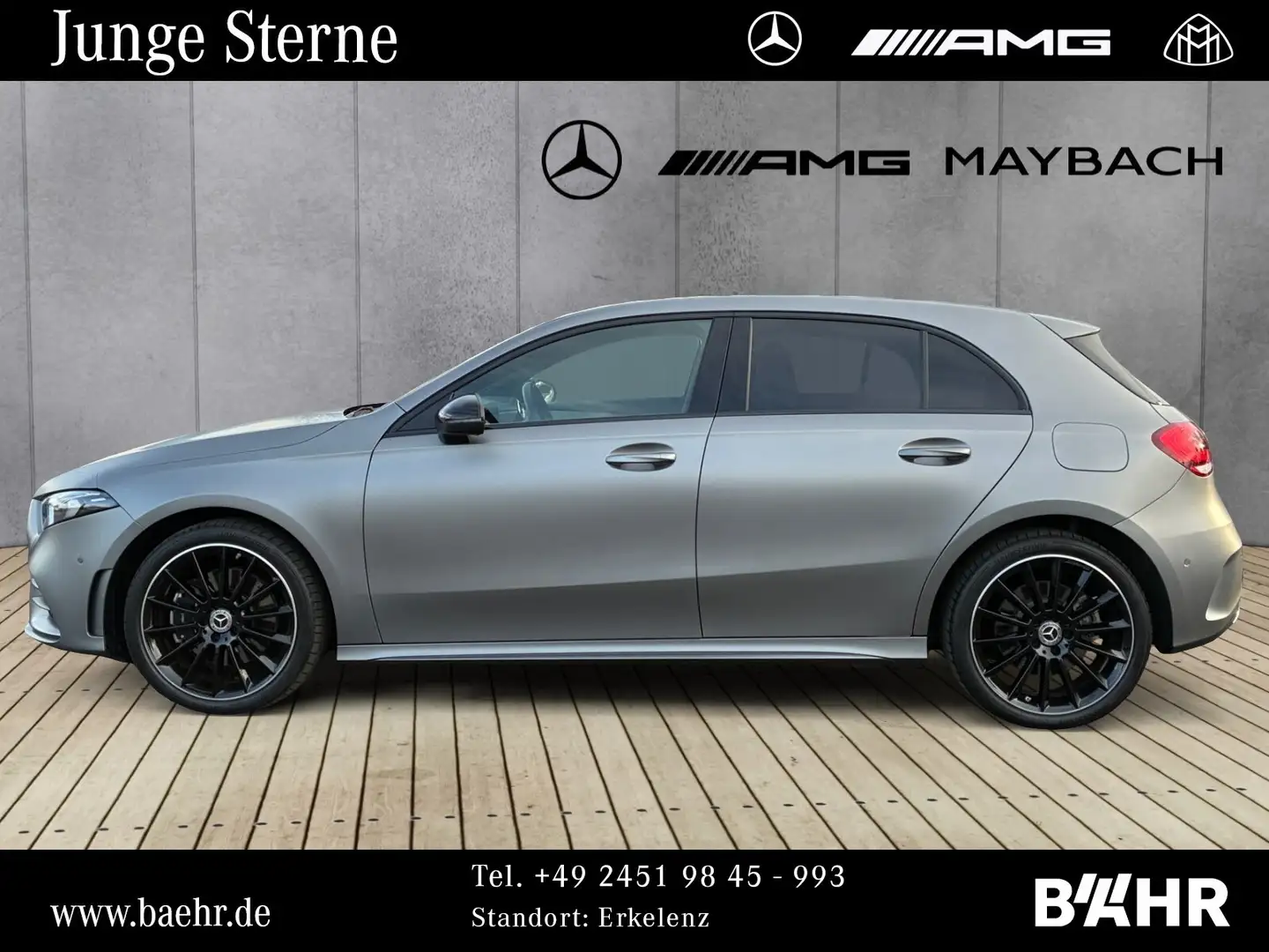Mercedes-Benz A 250 A 250 e AMG+Night/MBUX/LED/Parktronic/SHZ/LMR19" Grau - 2
