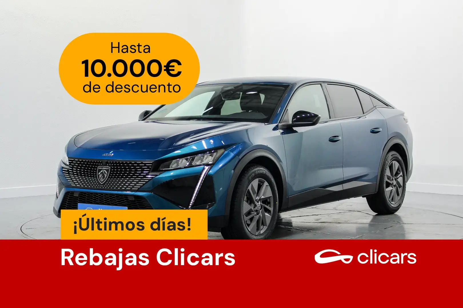 Peugeot 408 PureTech 130 Allure EAT8 Azul - 1