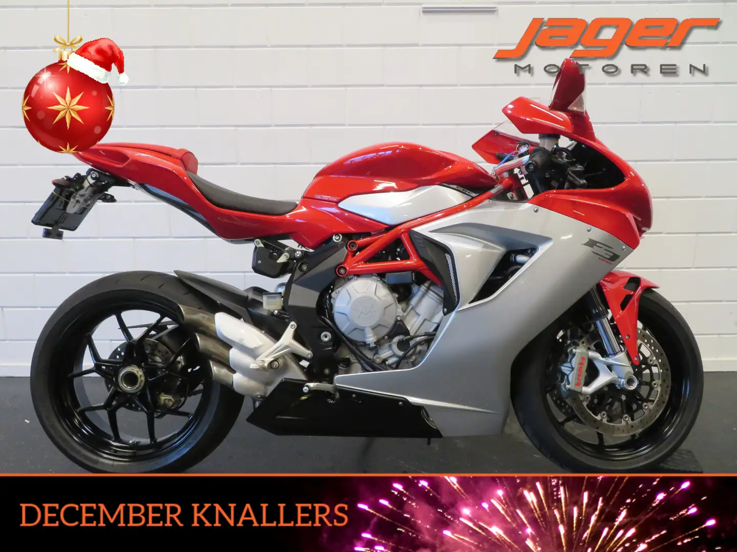 MV Agusta F3 800 ABS PERFECTE STAAT! Rood - 1