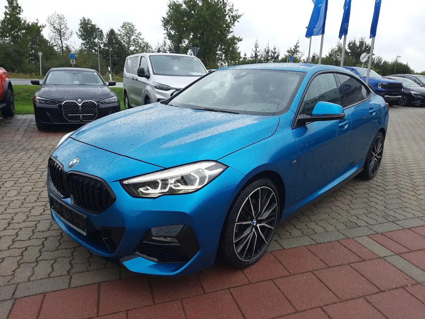 BMW 218 i Gran Coupe M-Sport ACC AHK H/K Kamera Blauw - 2