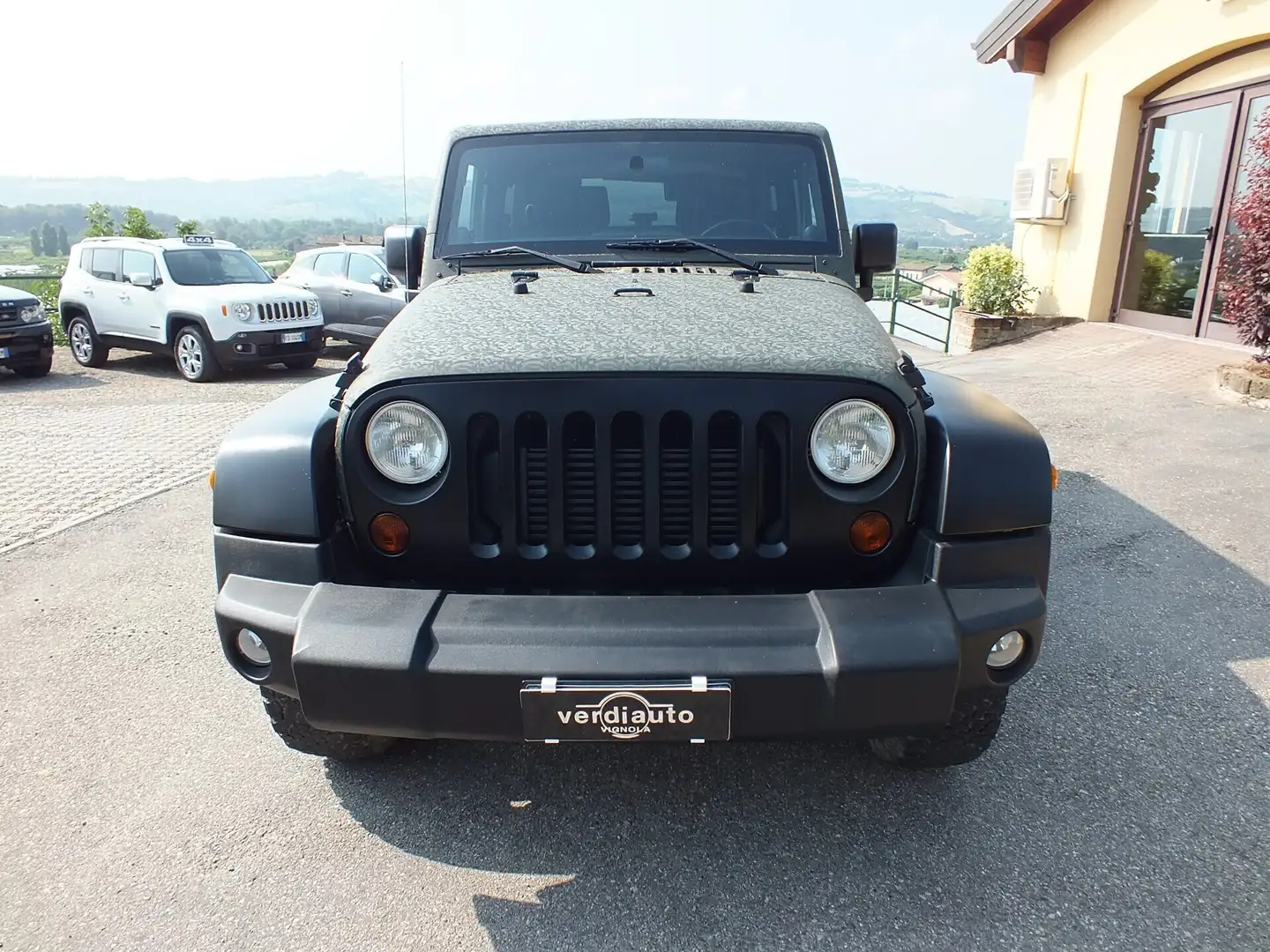 Jeep Wrangler 2.8 CRD DPF SAHARA-MANUALE 6/M-UNIPROPRIETARIO- Verde - 2