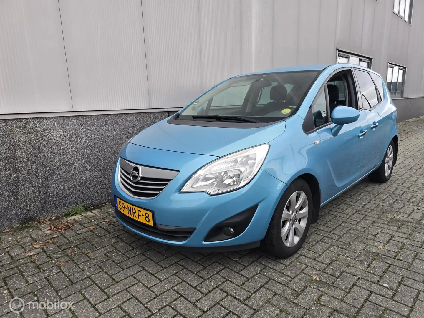 Opel Meriva 1.4 Selection, Nieuwe Apk en net onderhoud gehad Blauw - 1