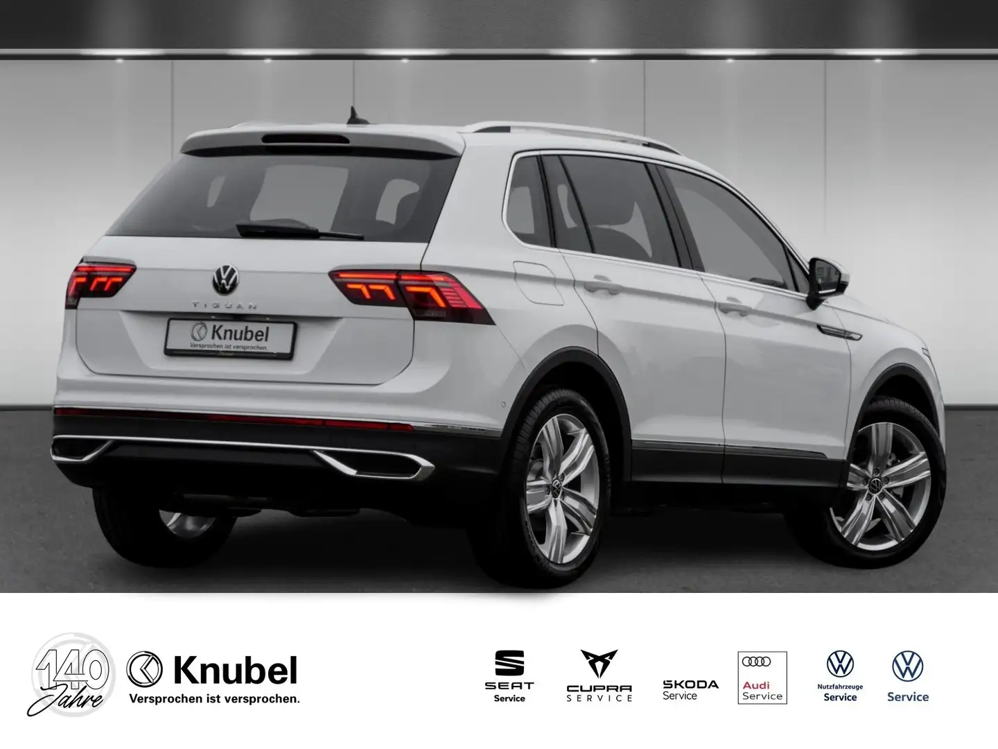 Volkswagen Tiguan Elegance 2.0 TDI DSG AHK/IQ.LIGHT/NAVI Weiß - 2