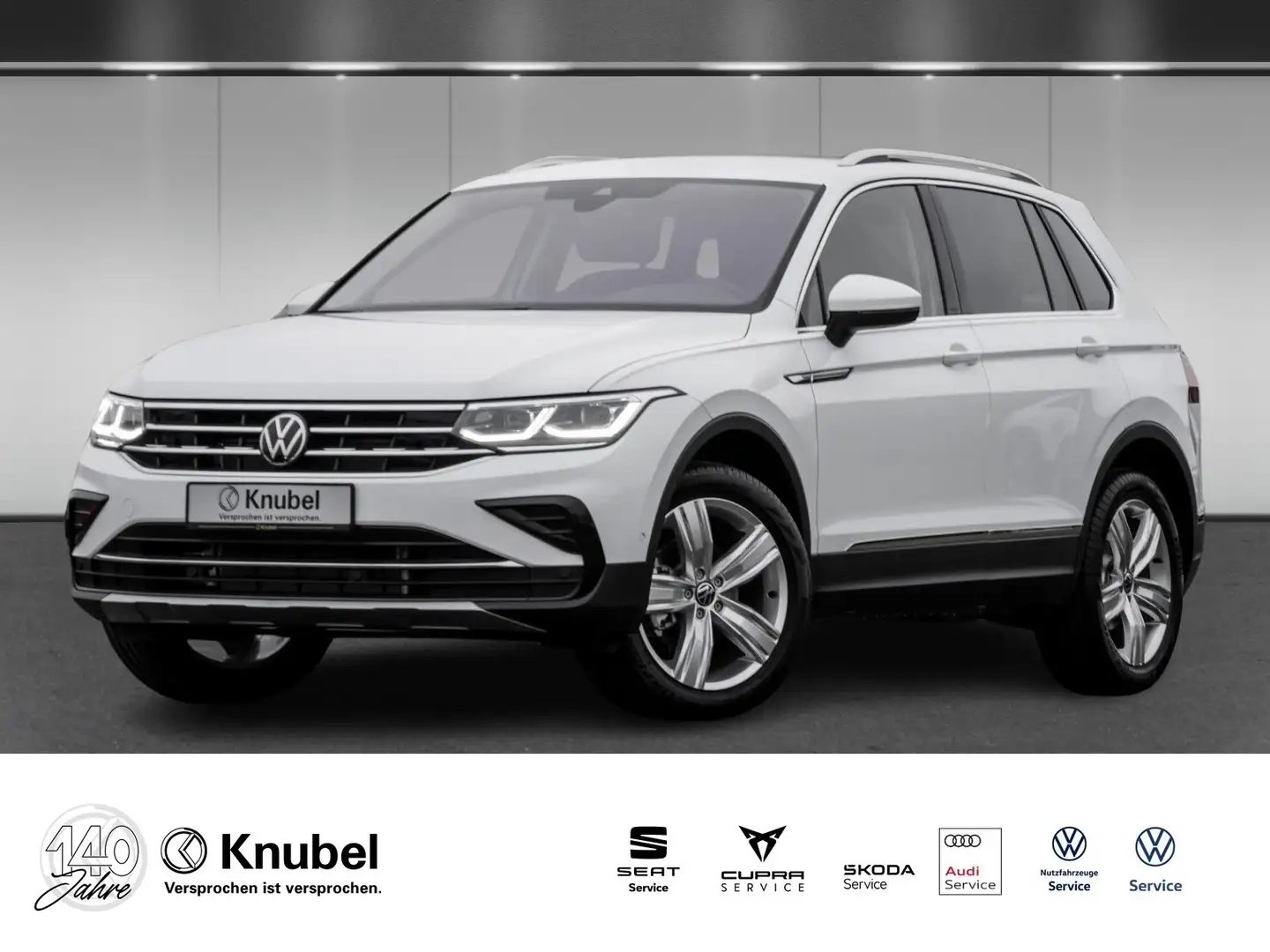 Volkswagen Tiguan Elegance 2.0 TDI DSG AHK/IQ.LIGHT/NAVI Weiß - 1