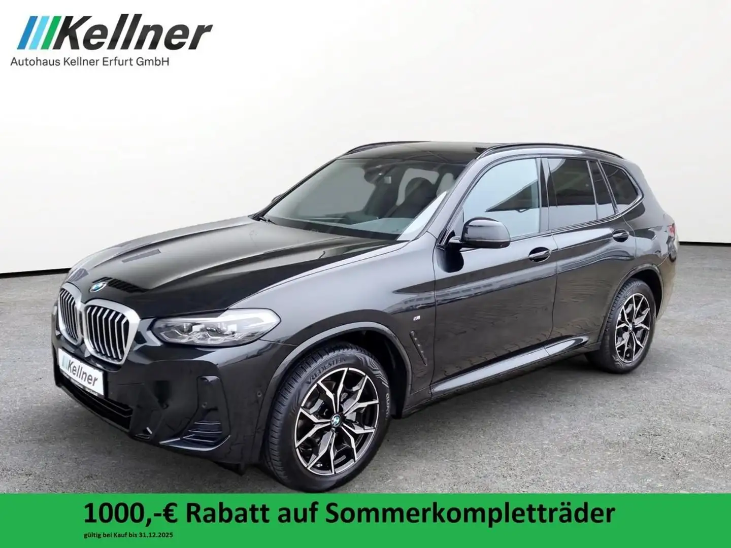 BMW X3 xDr. 20d M-Sport DAB+360°+Leder Mokka+WLAN Schwarz - 1