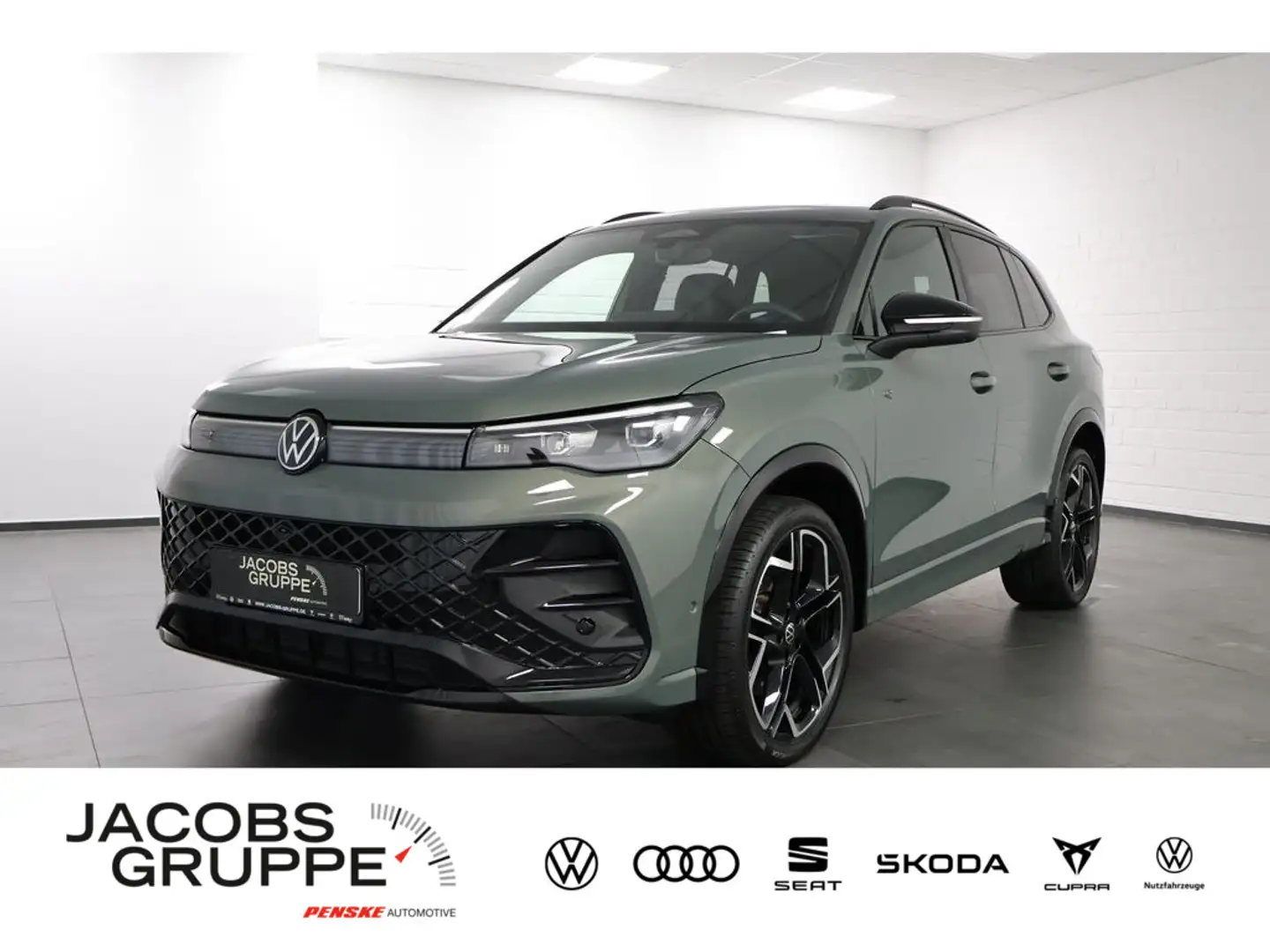 Volkswagen Tiguan 2.0 TDI 4M R-Line "Black Style" DSG,Na Grün - 1